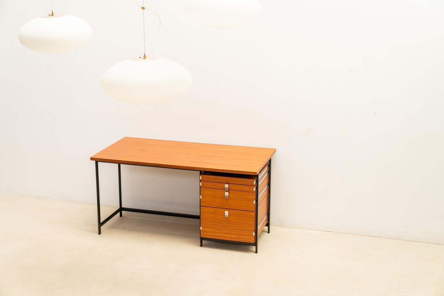 Desk by Jules Wabbes, Belgium 1960' For Sale 9