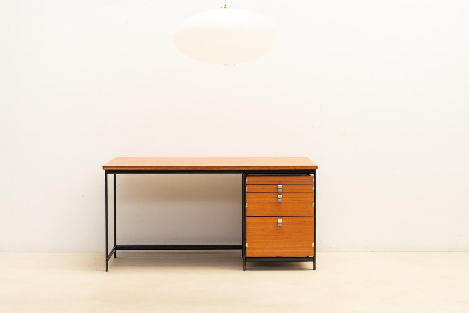 Desk by Jules Wabbes, Belgium 1960' For Sale 11