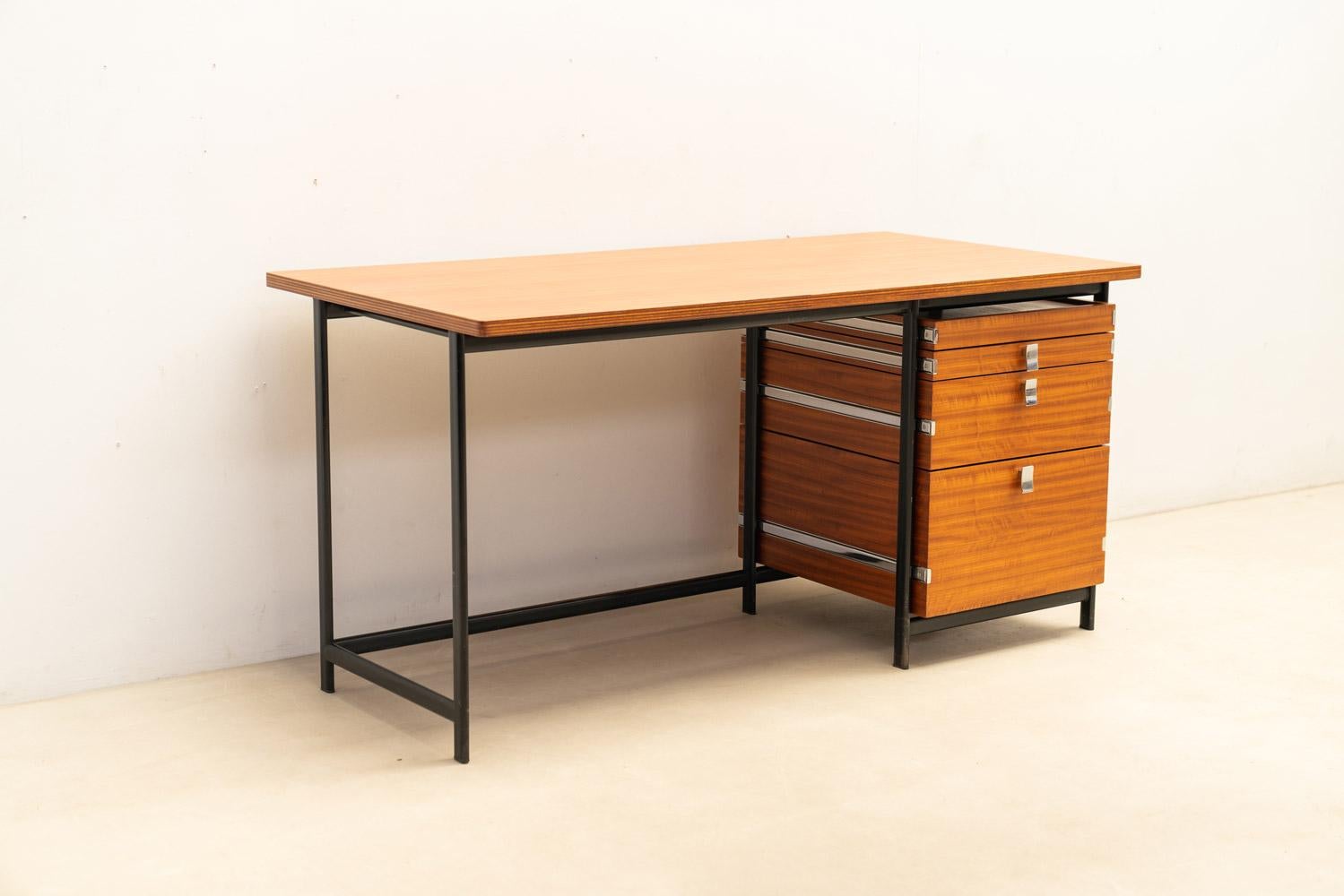Belgian Desk by Jules Wabbes, Belgium 1960' For Sale