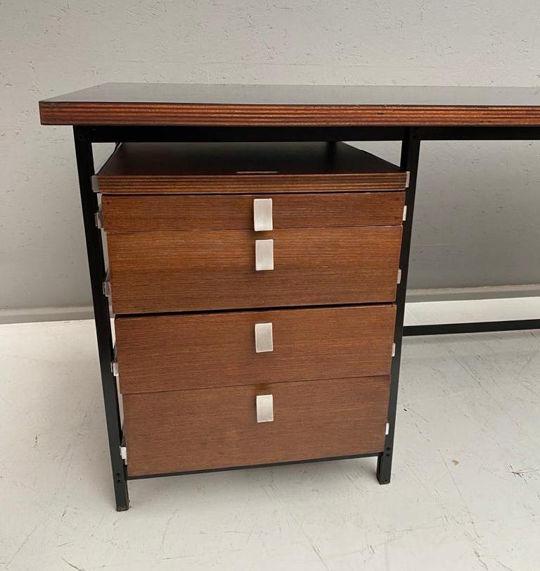 Desk by Jules Wabbes for Mobilier Universel, Belgium, 1960s In Good Condition In Brussels, BE
