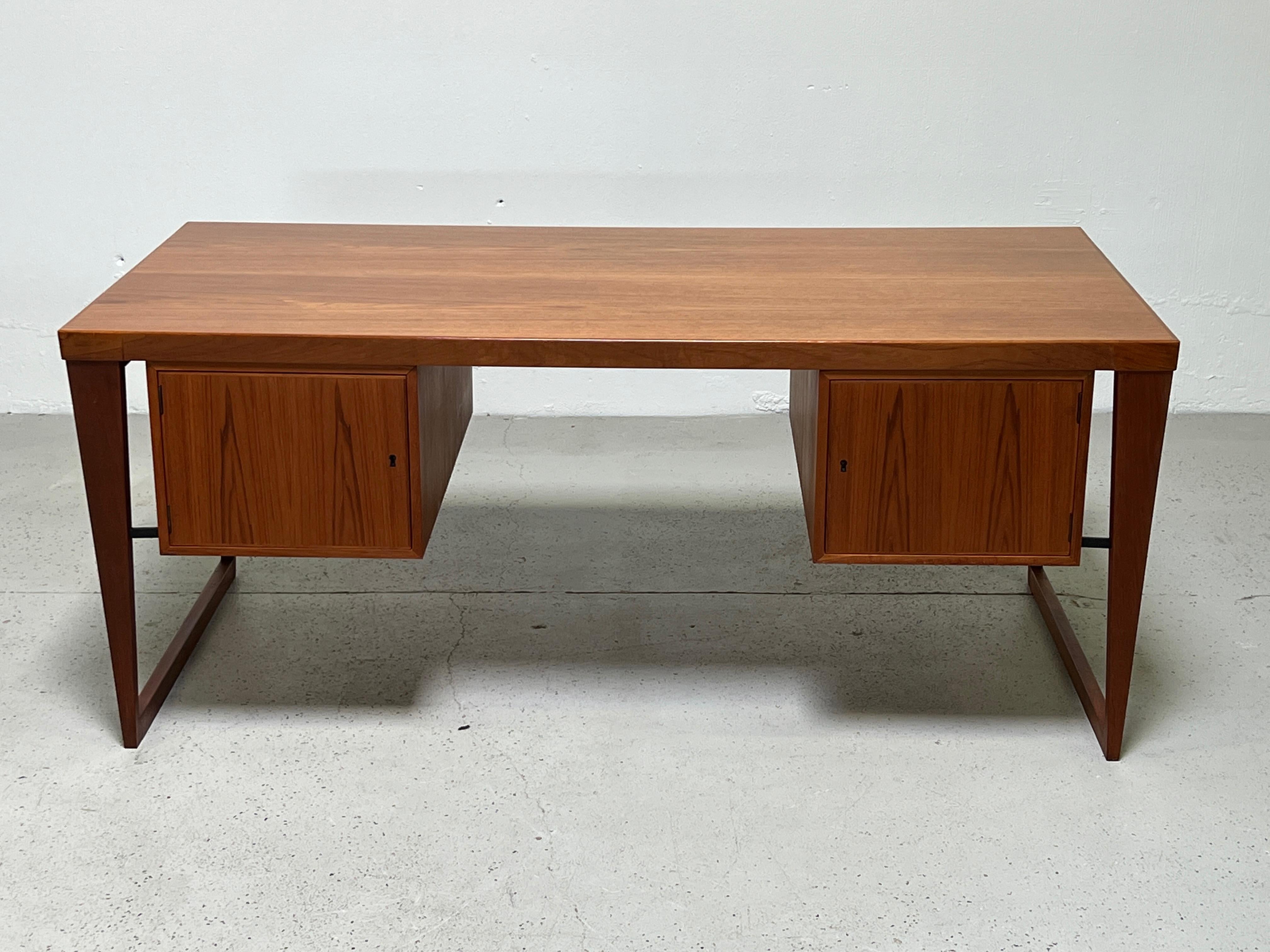 Desk by Kai Kristiansen for Feldballes Møbelfabrik For Sale 7