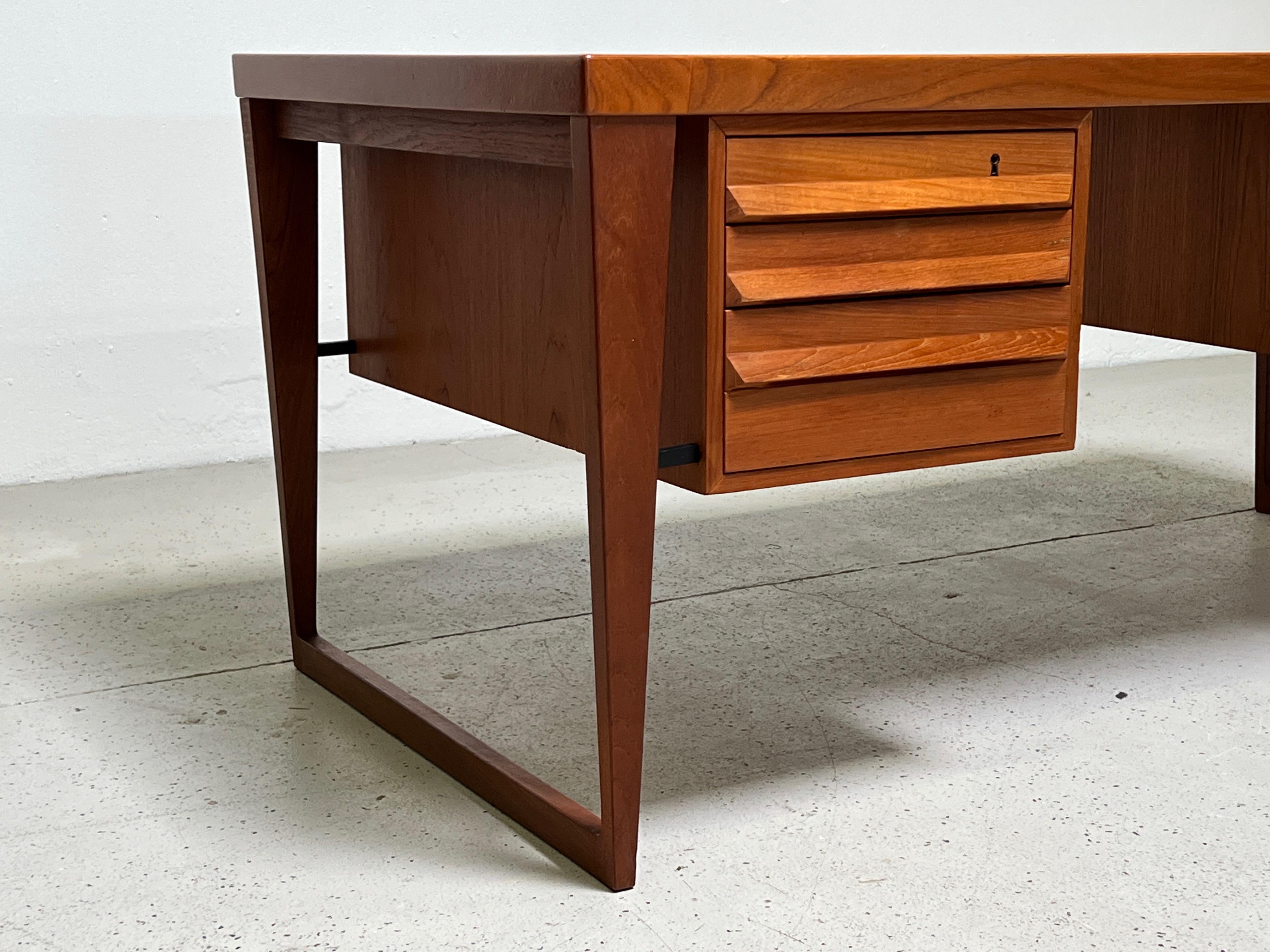 Mid-20th Century Desk by Kai Kristiansen for Feldballes Møbelfabrik For Sale
