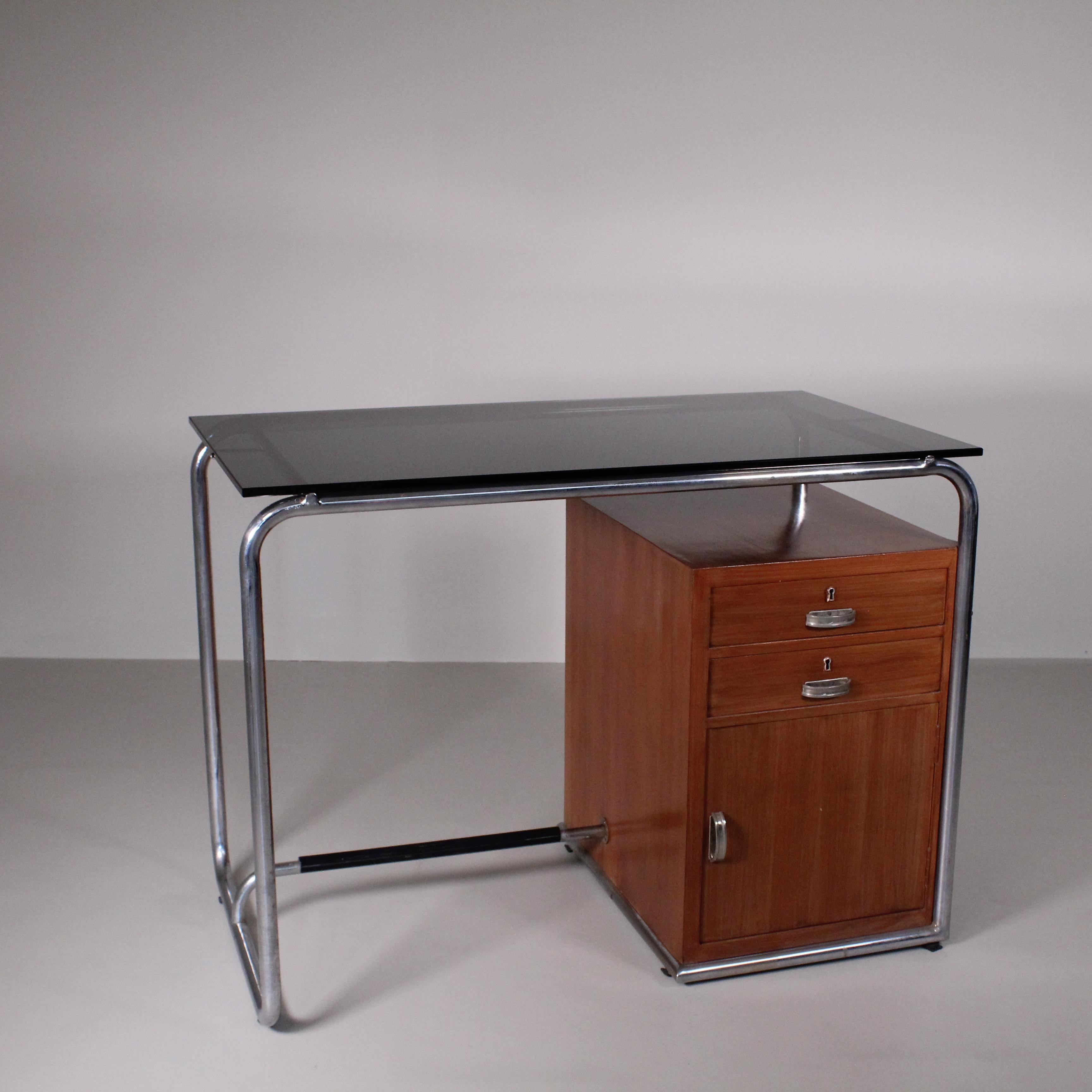 Italian Desk by Osvaldo Borsani For Sale