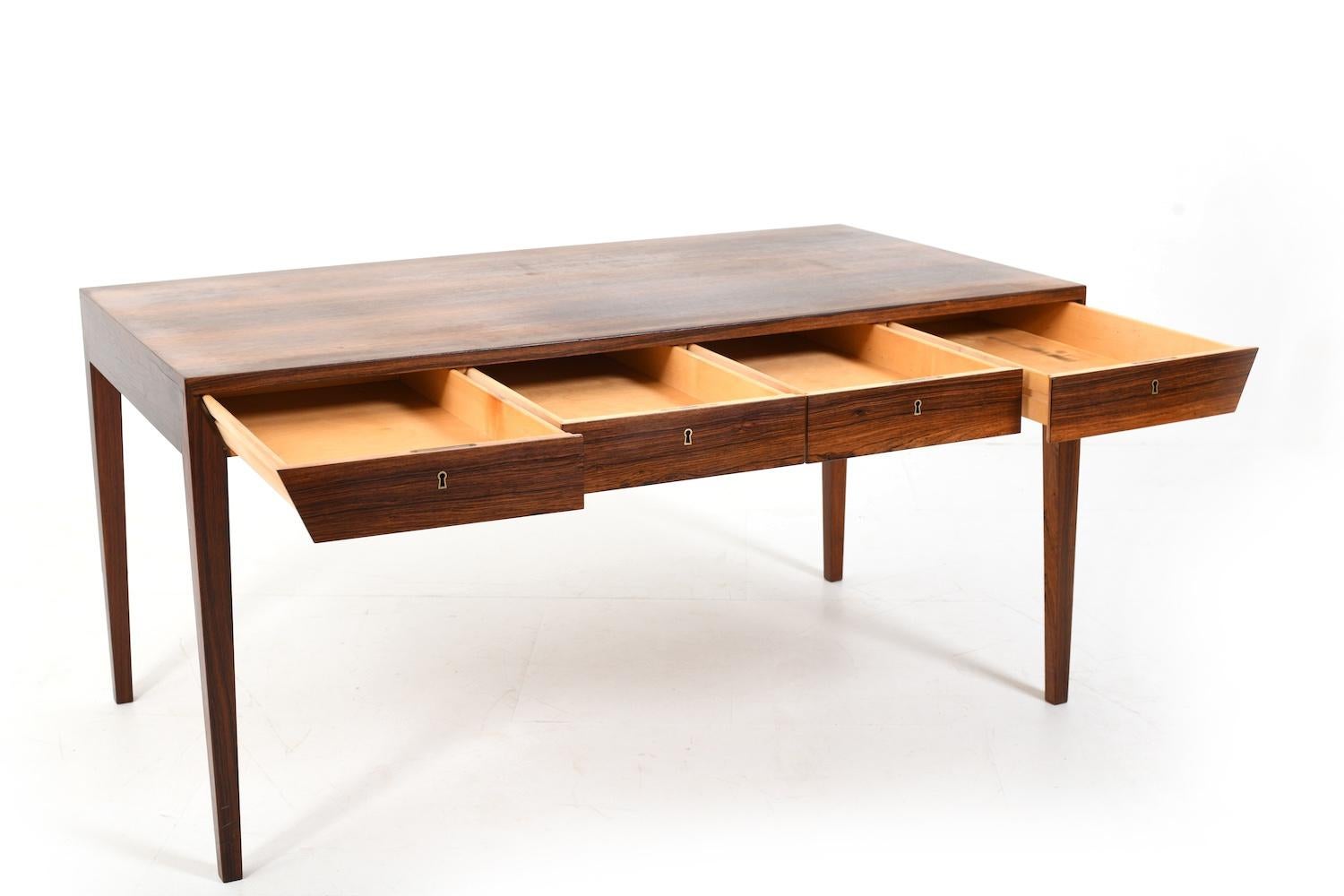 Desk by Severin Hansen for Haslev Møbler 1960s For Sale 5