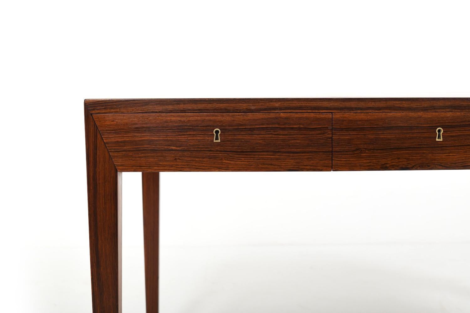 Scandinavian Modern Desk by Severin Hansen for Haslev Møbler 1960s For Sale