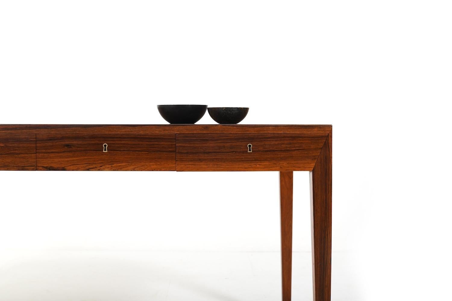 Danish Desk by Severin Hansen for Haslev Møbler 1960s For Sale