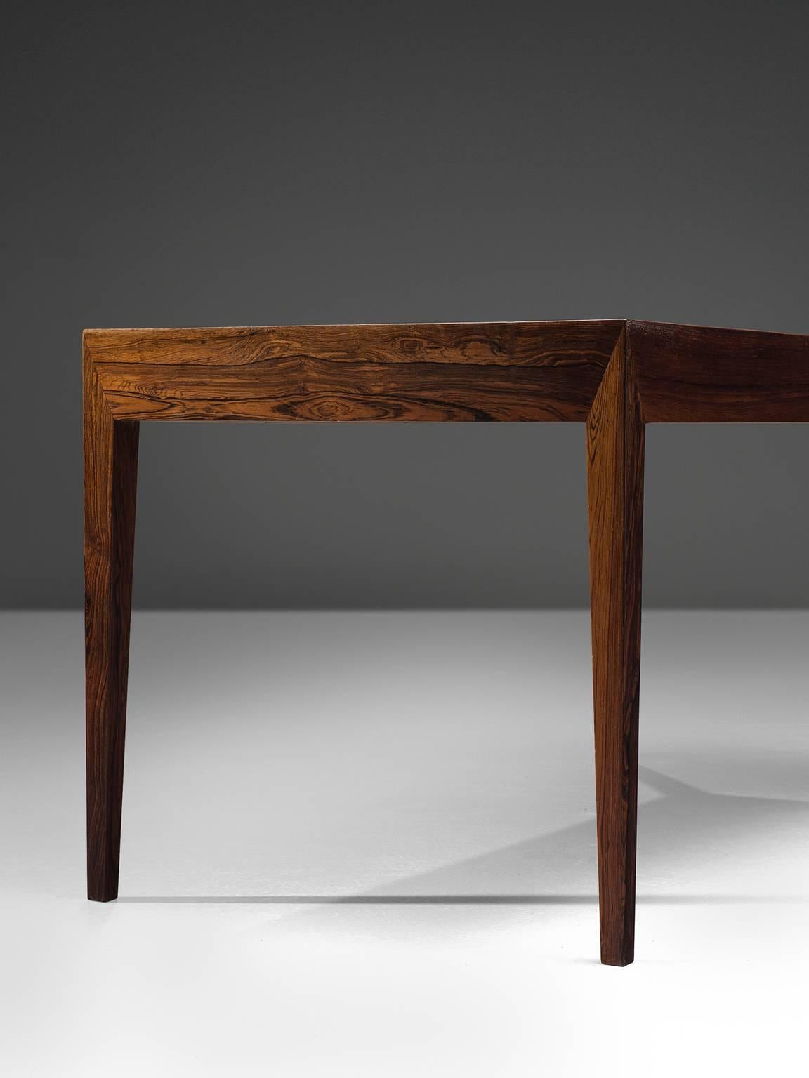 Mid-20th Century Severin Hansen Rosewood Desk by Haslev