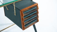 Scrivania di Silvio Berrone dall'edificio Bialetti, Omegna, Italia 1955