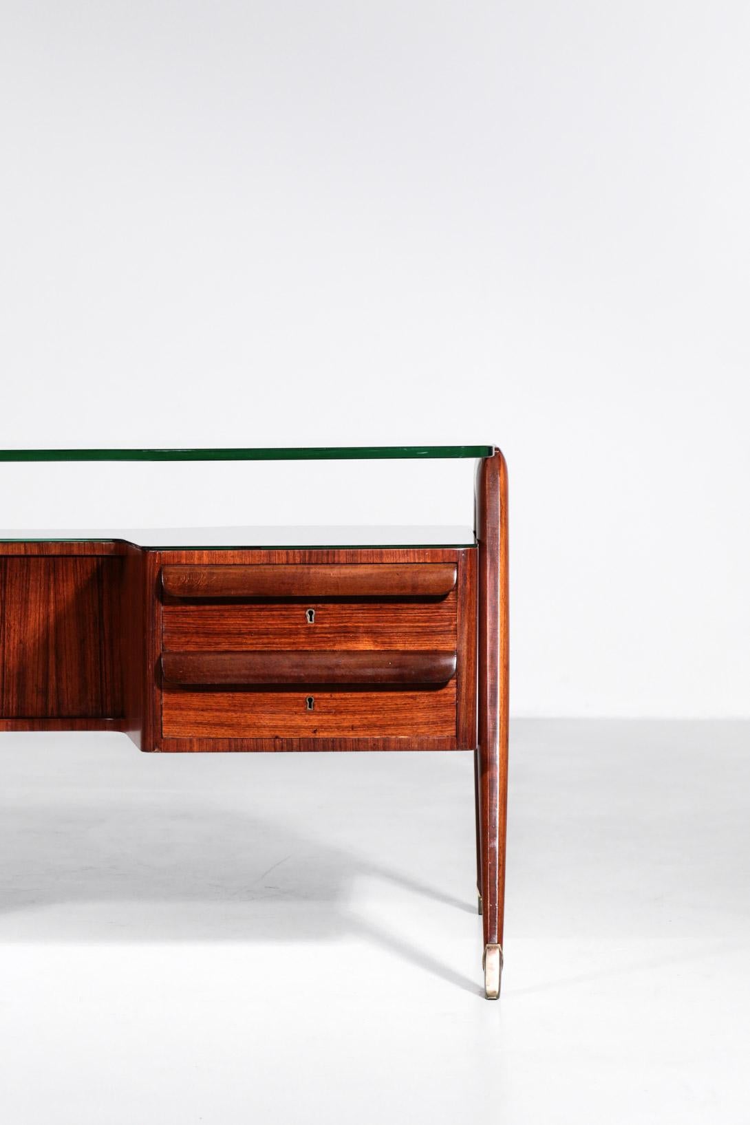 Schreibtisch von Vittorio Dassi:: 1950er Jahre Italienisches Design 5