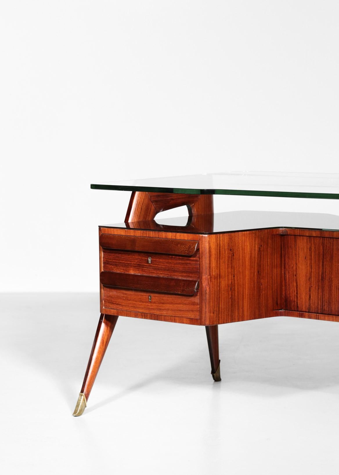 Schreibtisch von Vittorio Dassi:: 1950er Jahre Italienisches Design 8