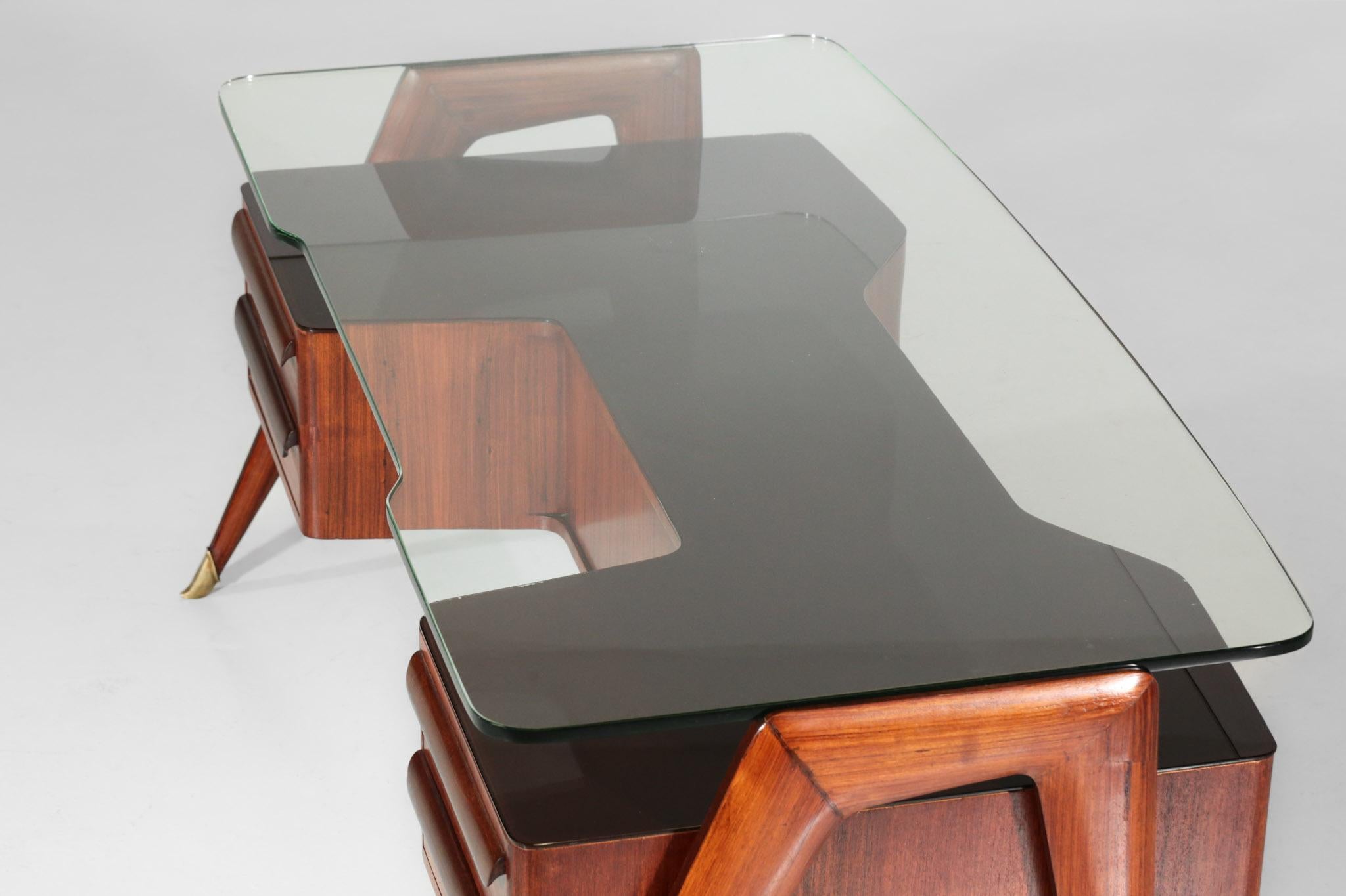 Desk by Vittorio Dassi, 1950s Italian Design 2