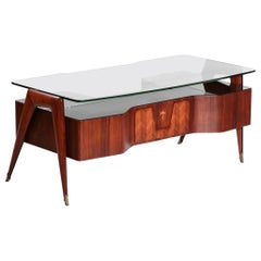 Desk by Vittorio Dassi, 1950s Italian Design