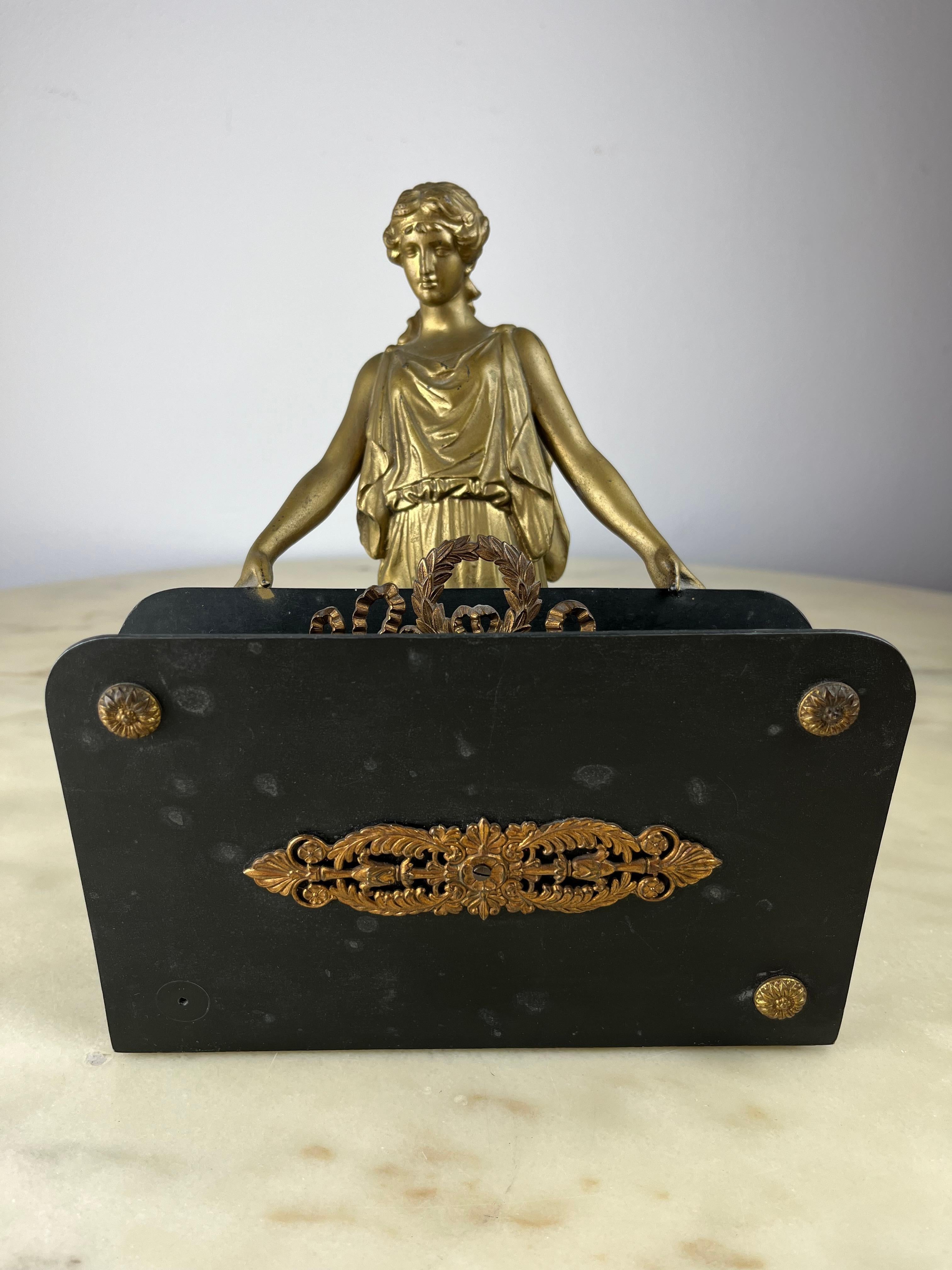 Early 20th Century Desk Card Holder, France, 1940s For Sale