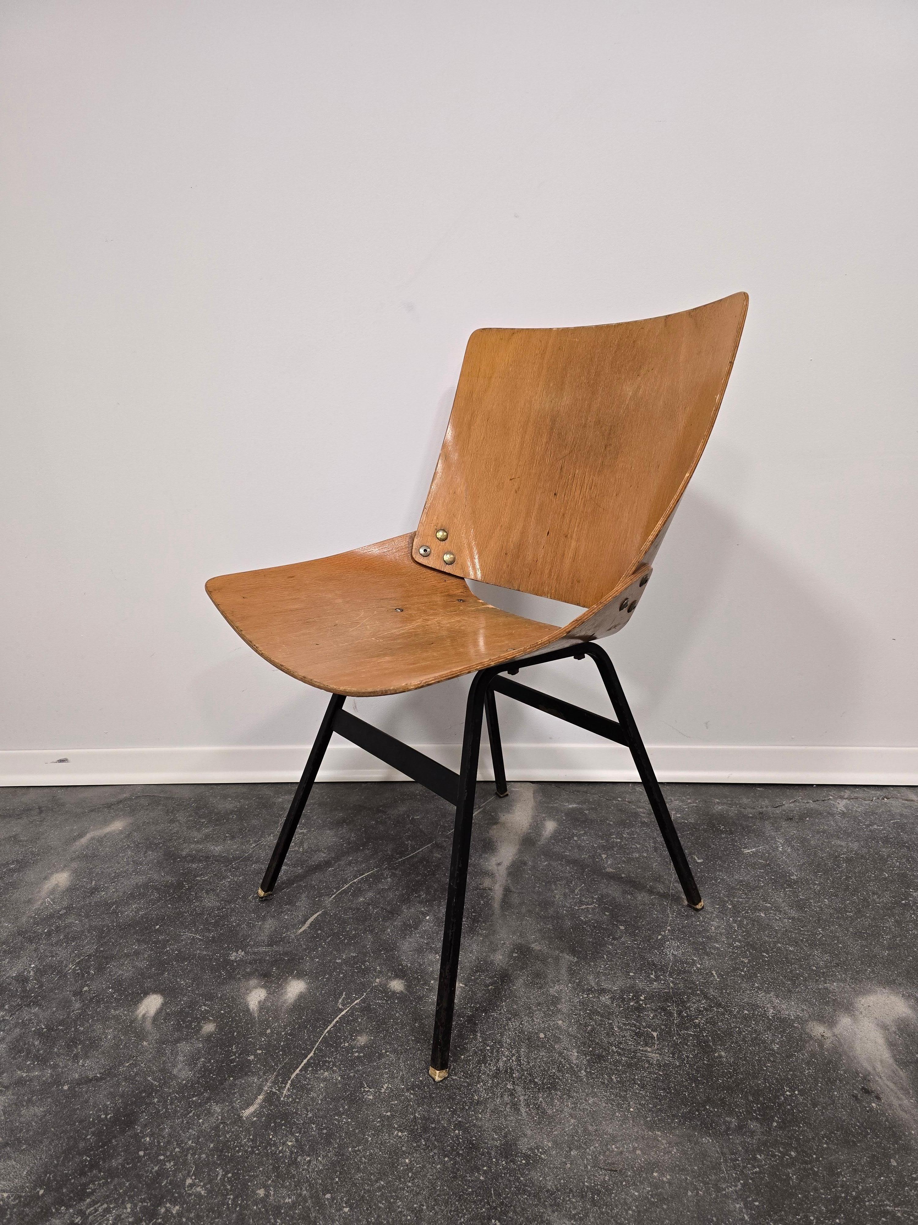 Desk chair 1950s In Good Condition For Sale In Ljubljana, SI