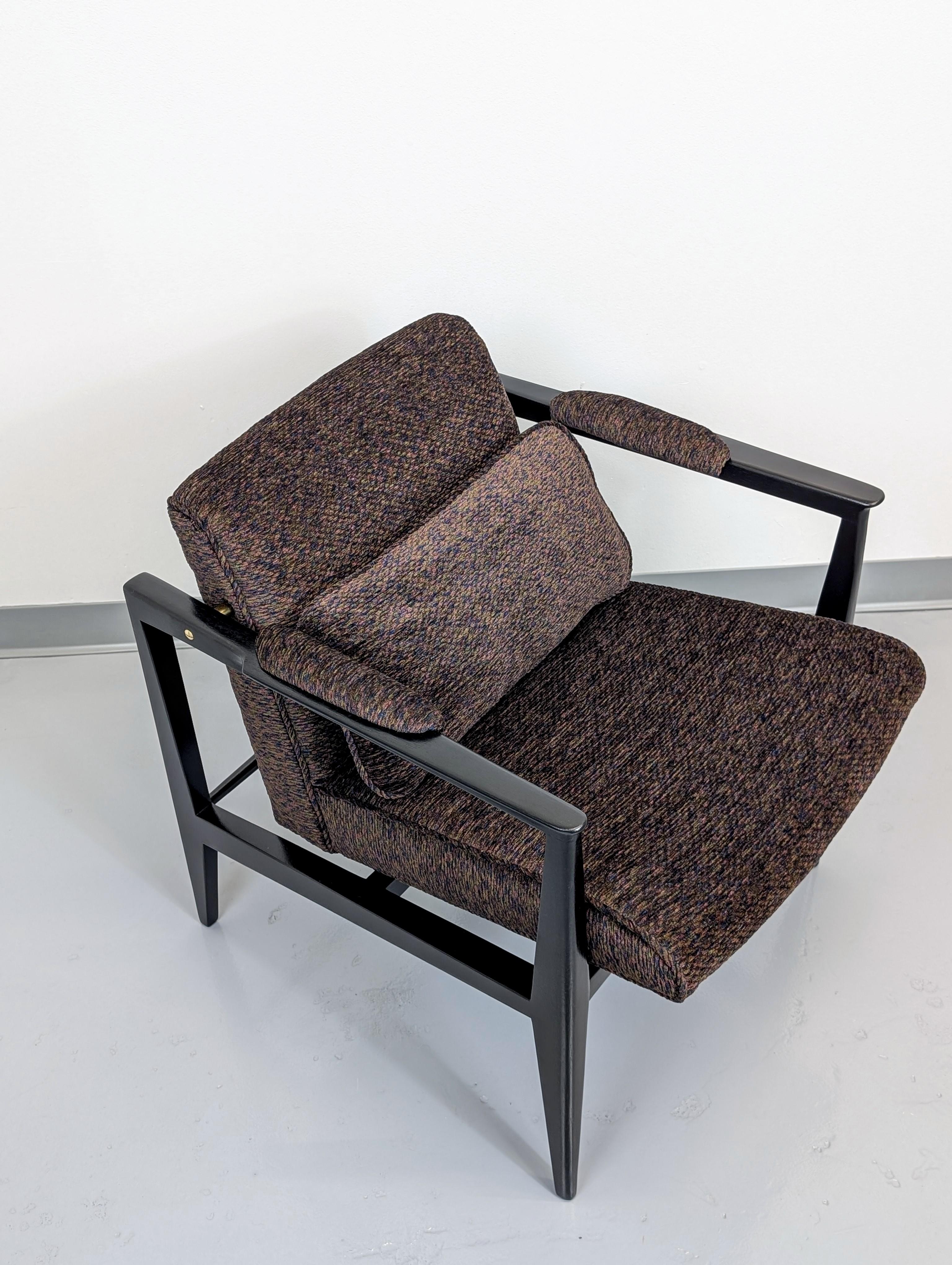 Silla de escritorio nº 5482 de Edward Wormley para Dunbar Latón en venta