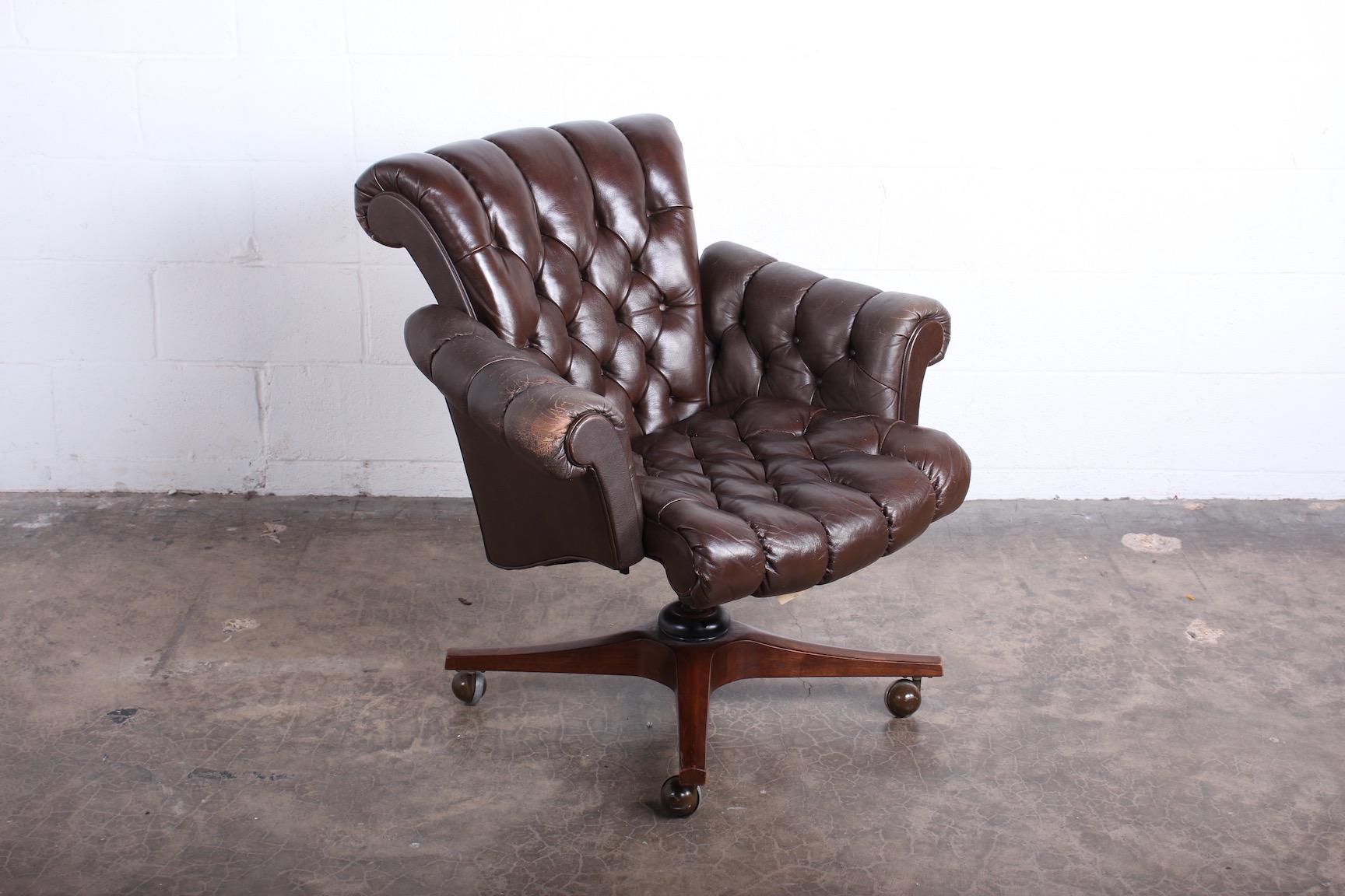 Mid-20th Century Desk Chair by Edward Wormley for Dunbar