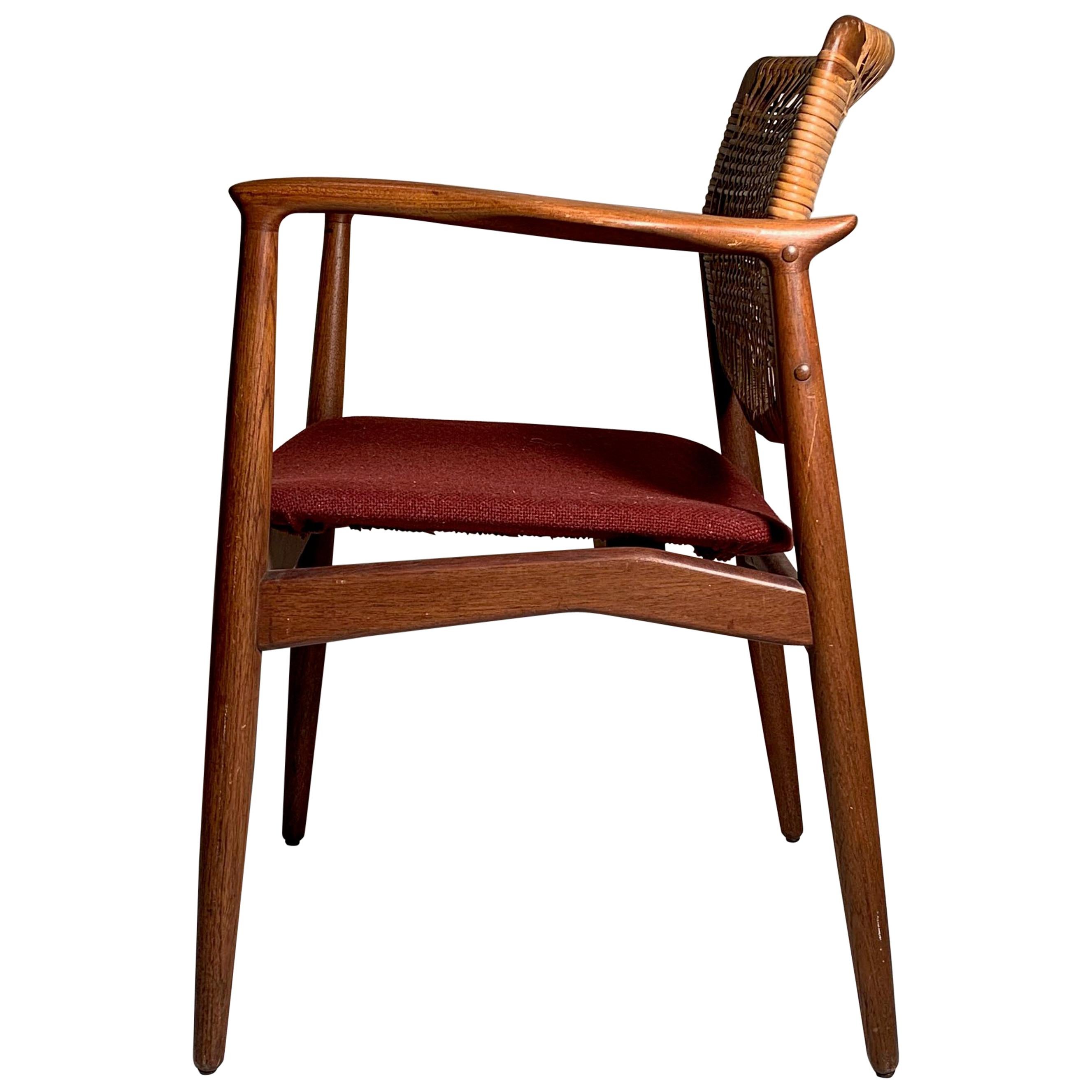 Desk Chair by Erik Buch for Orum Mobelfabrik For Sale