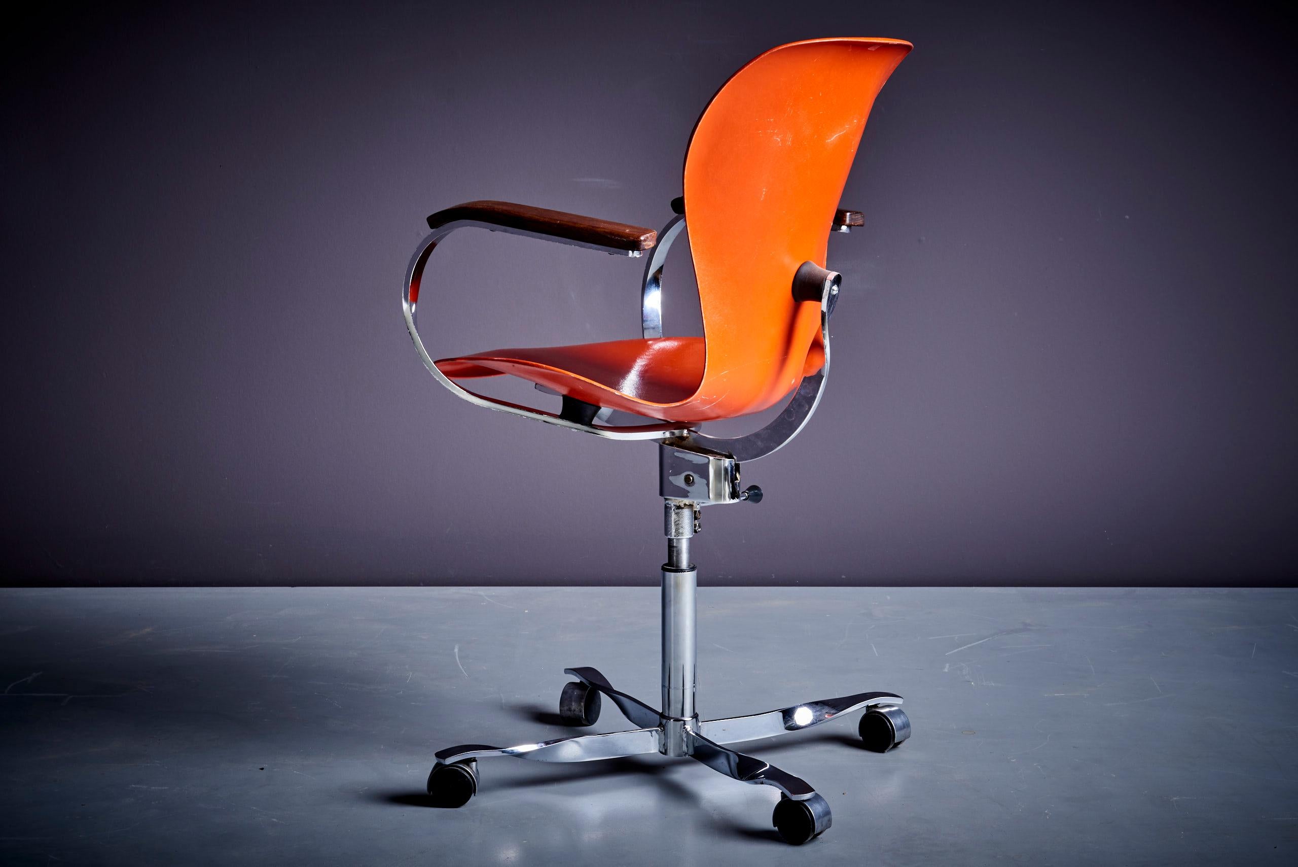 American Desk Chair by Gideon Kramer for Seattle Space Tower, US, 1962 For Sale