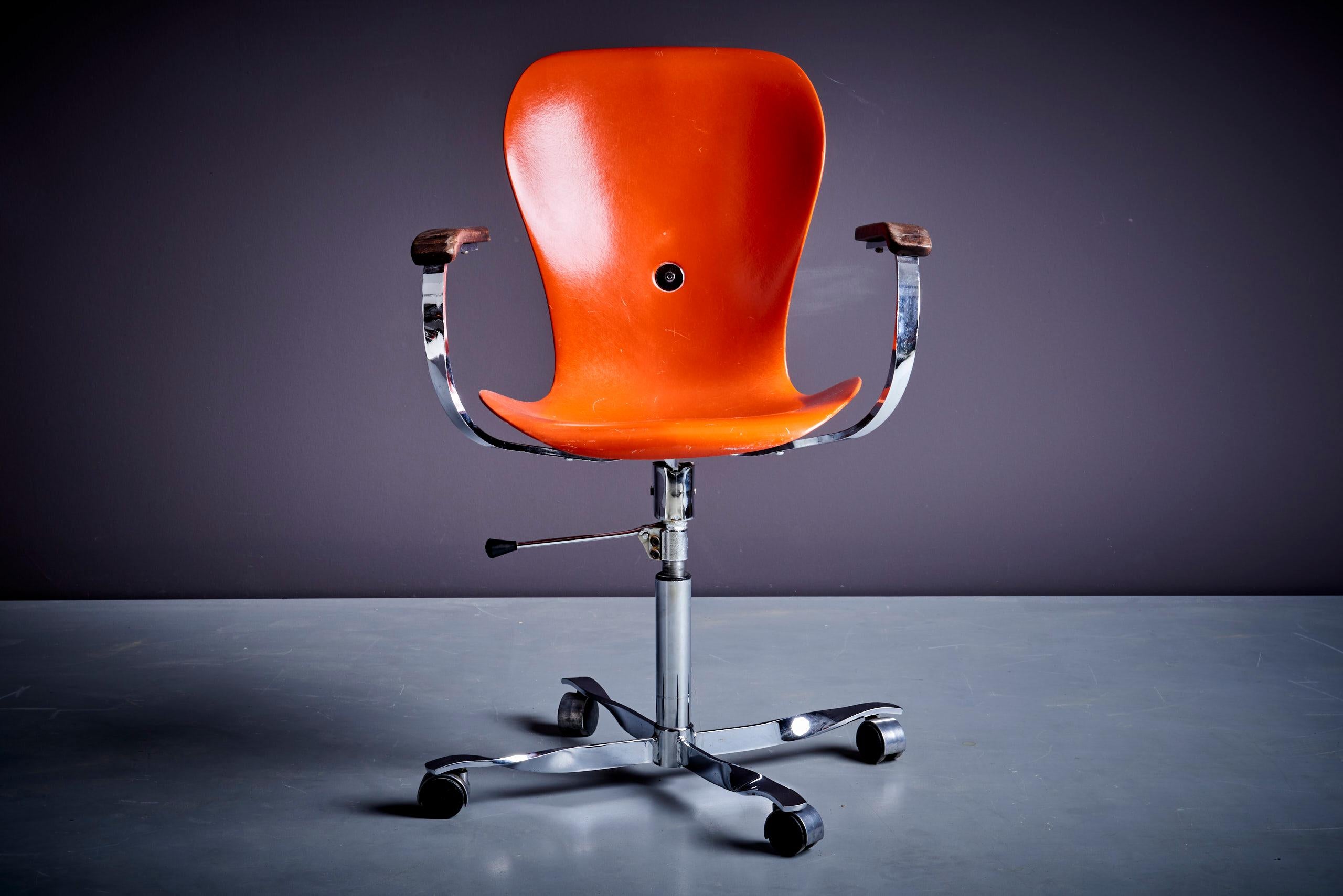 Desk Chair by Gideon Kramer for Seattle Space Tower, US, 1962 In Good Condition For Sale In Berlin, DE