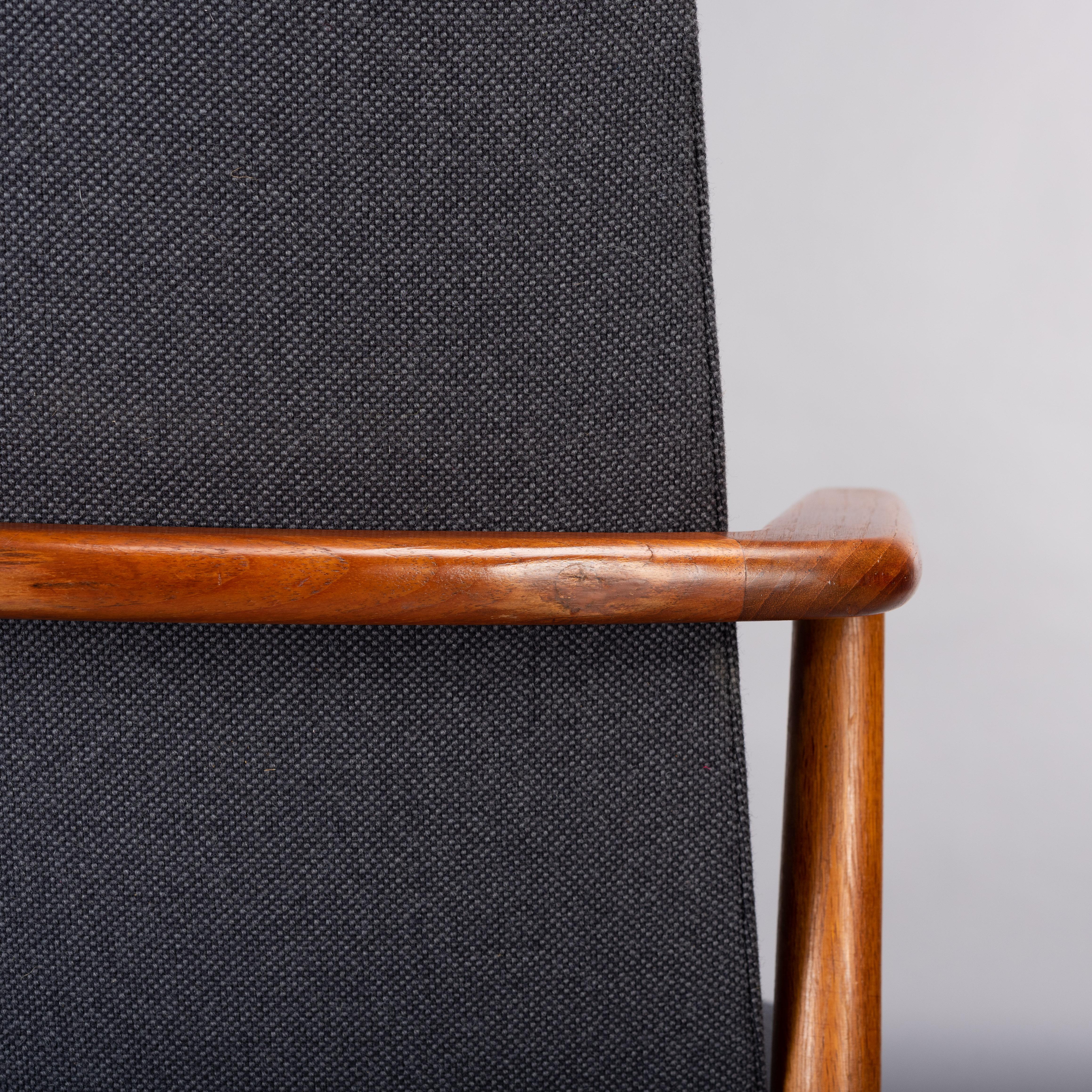 Desk Chair by Hans Olsen for Hillrod Mobler, 1960s 4