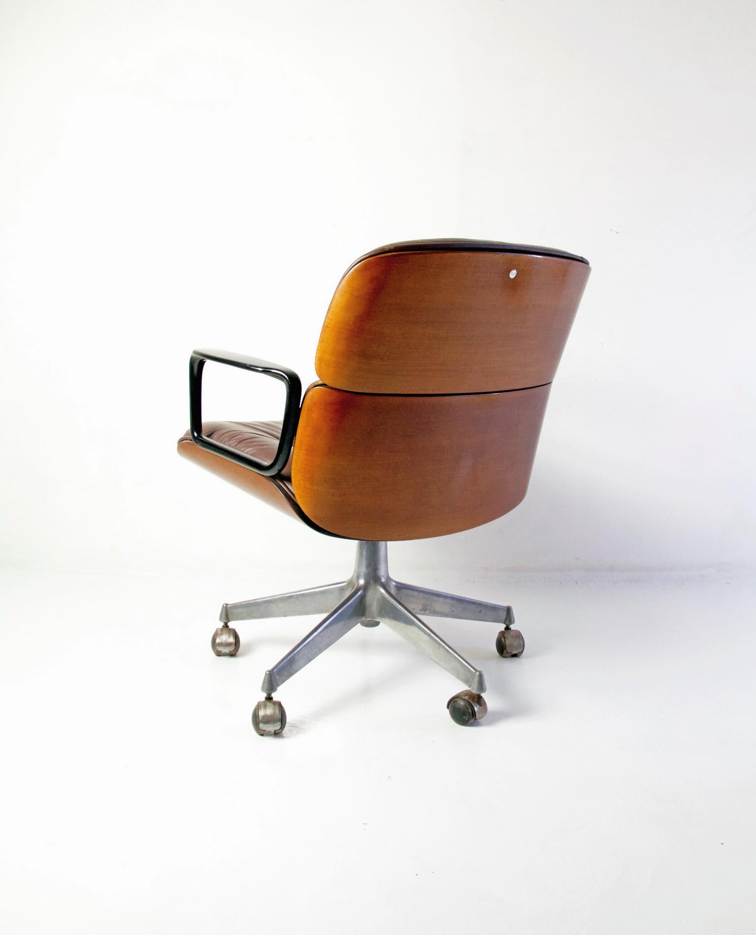 Mid-Century Modern Desk Chair by Ico and Luisa Parisi for MIM Rome