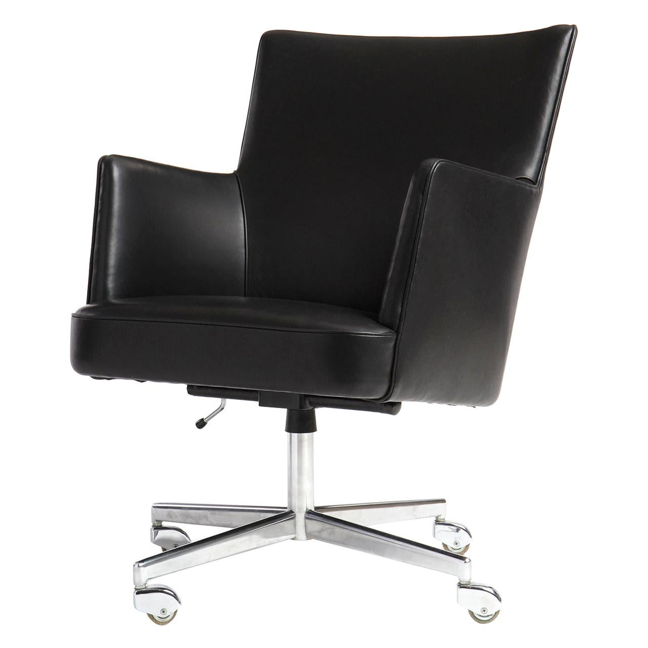 Desk Chair by Ole Wanscher For Sale