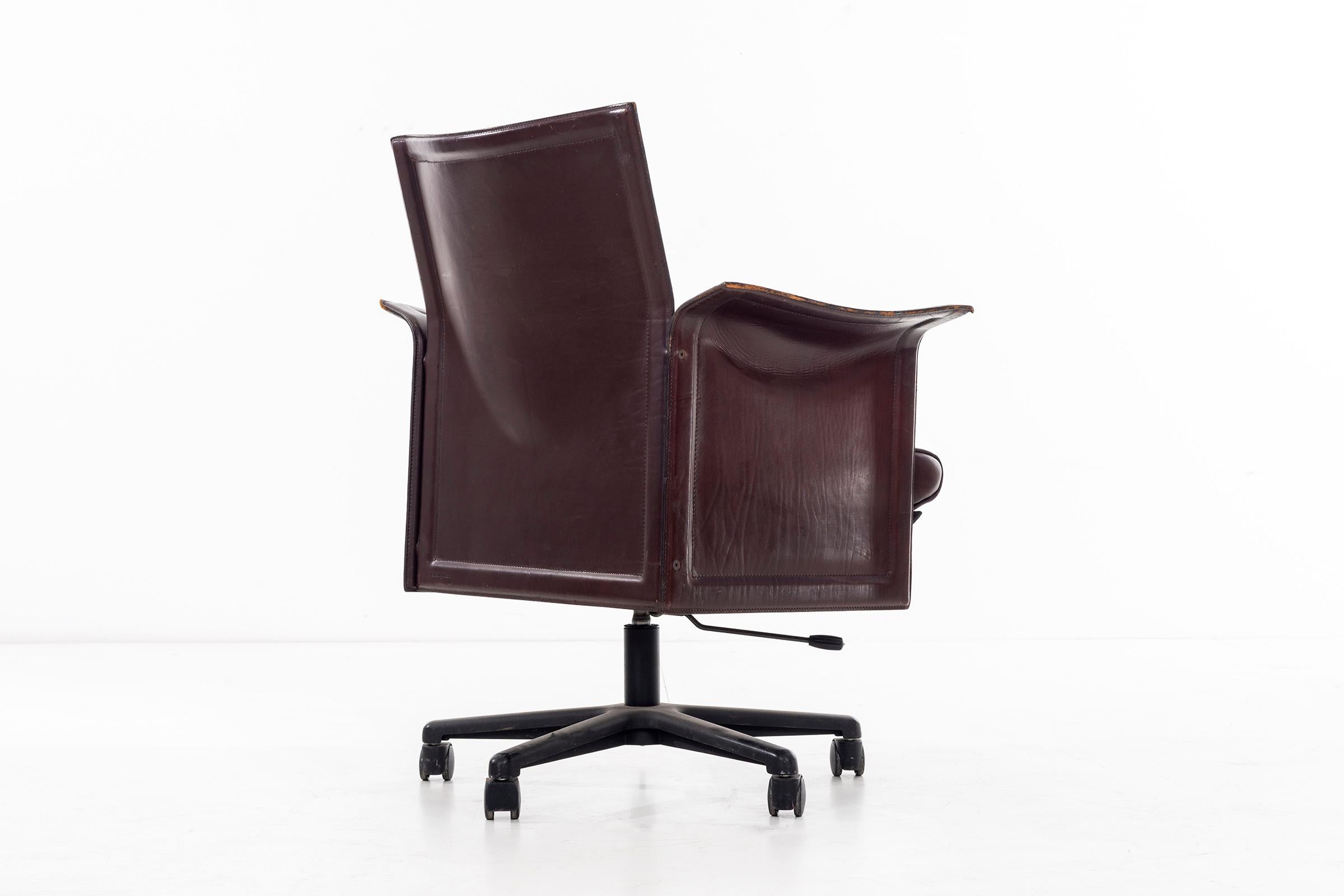 Mid-Century Modern Desk Chair by Tito Agnoli For Sale