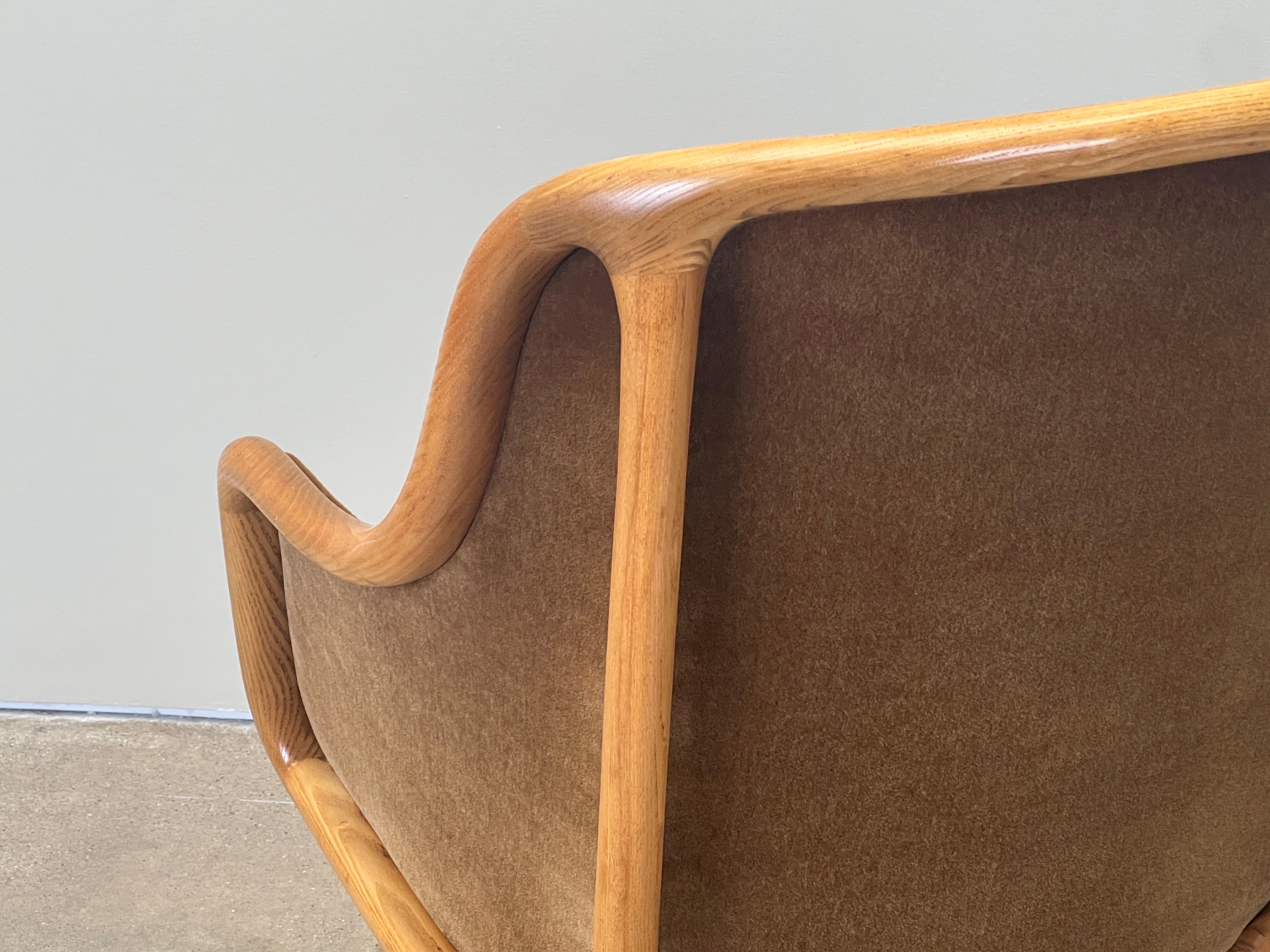 Desk Chair by Ward Bennett For Sale 5