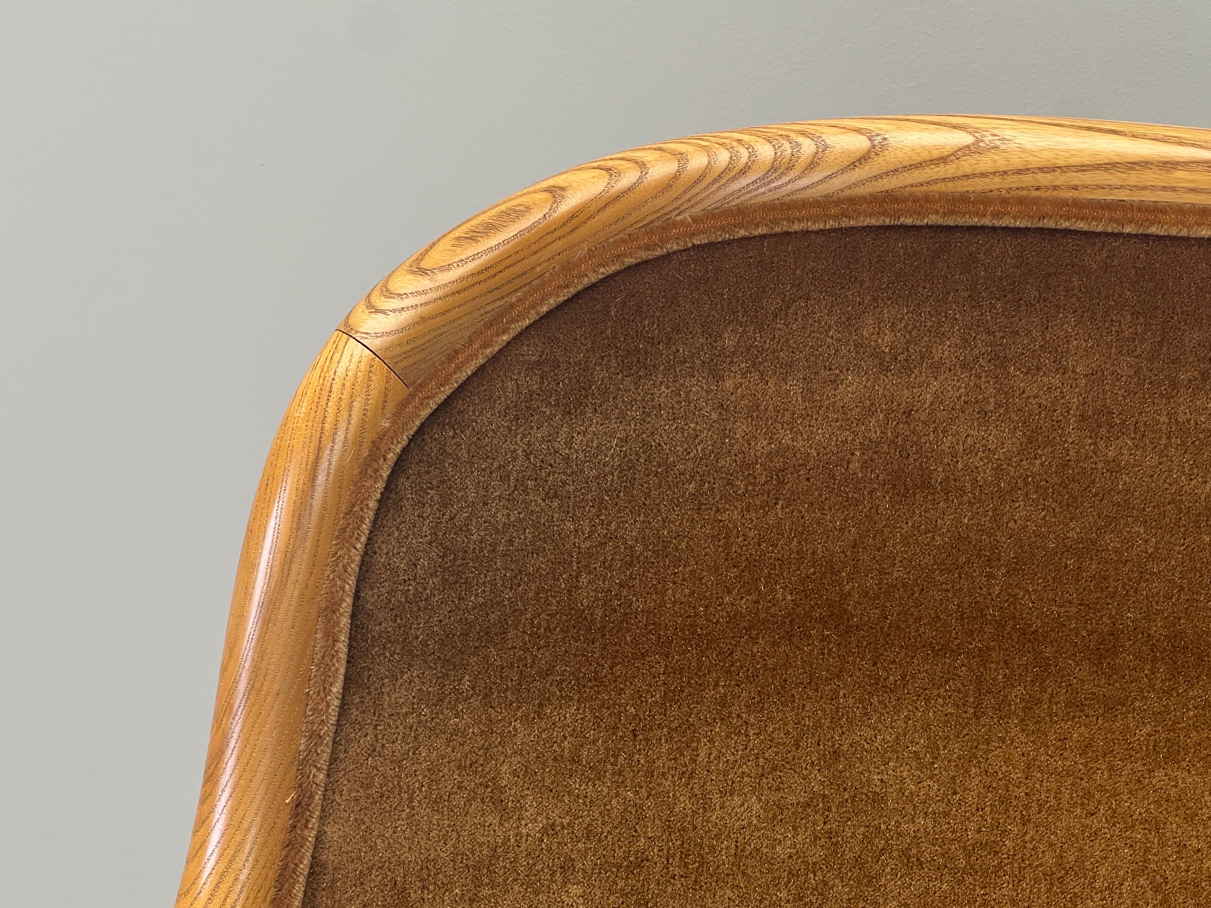 Desk Chair by Ward Bennett For Sale 8