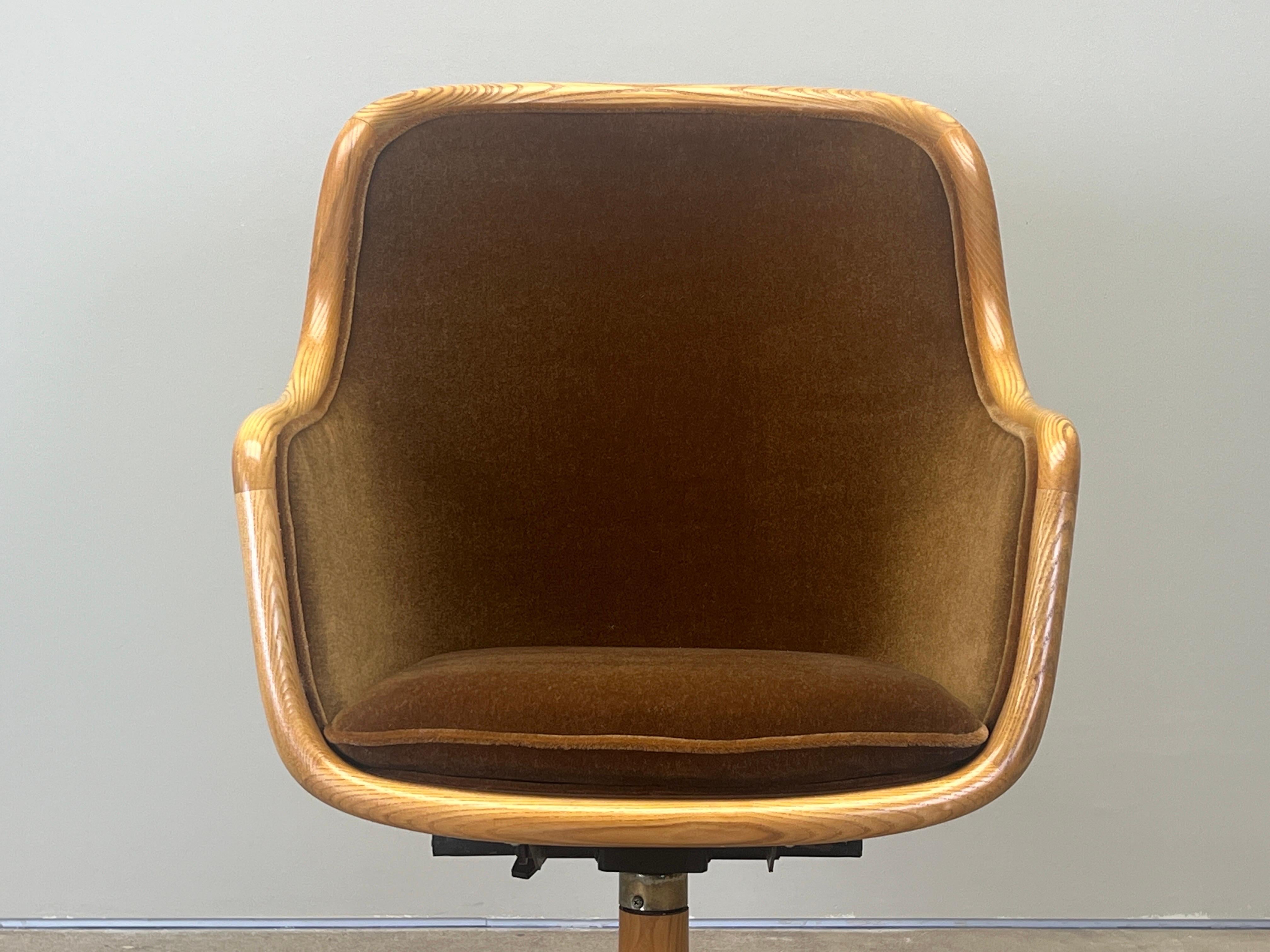 Desk Chair by Ward Bennett For Sale 9