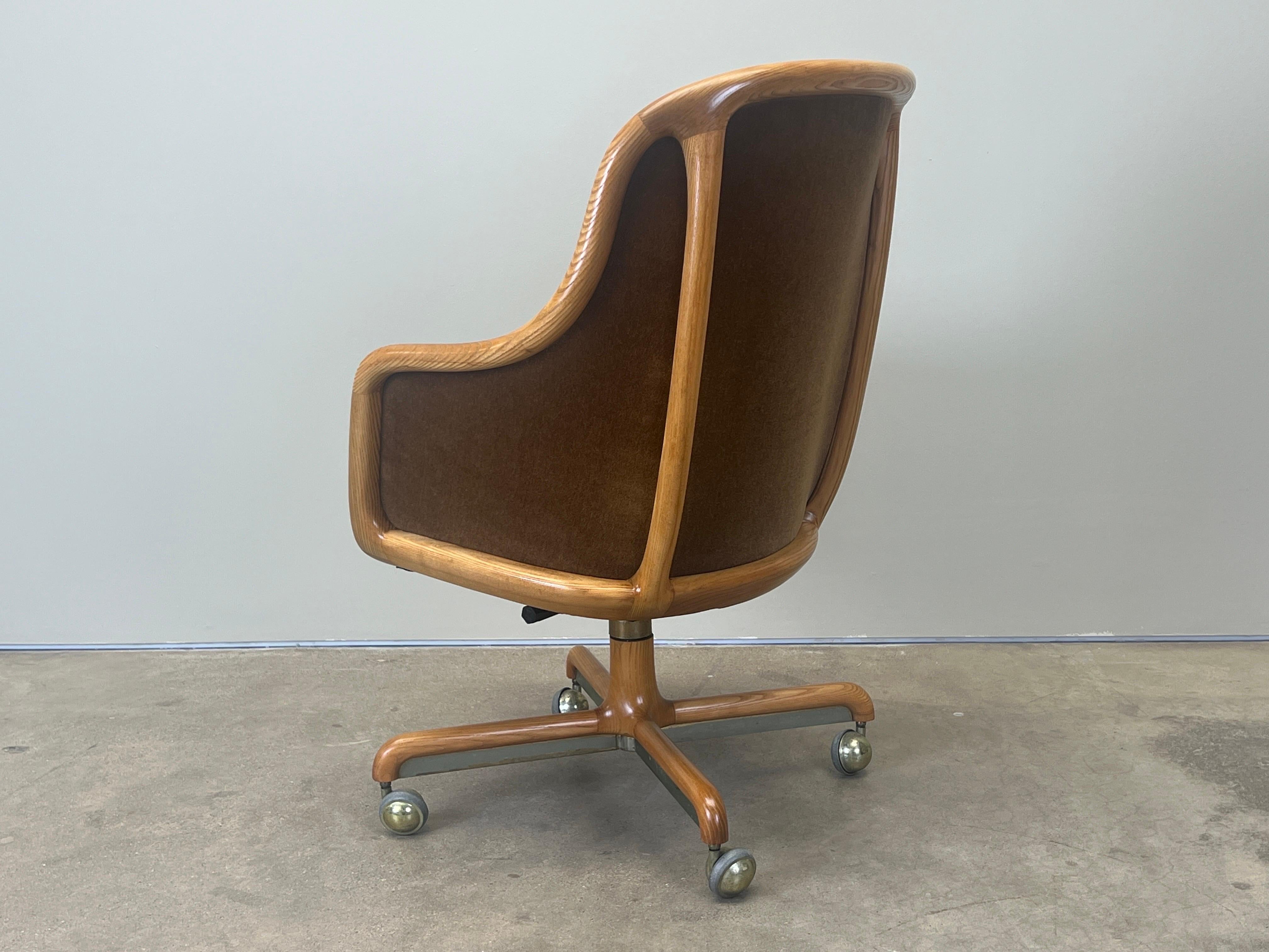 Desk Chair by Ward Bennett For Sale 10
