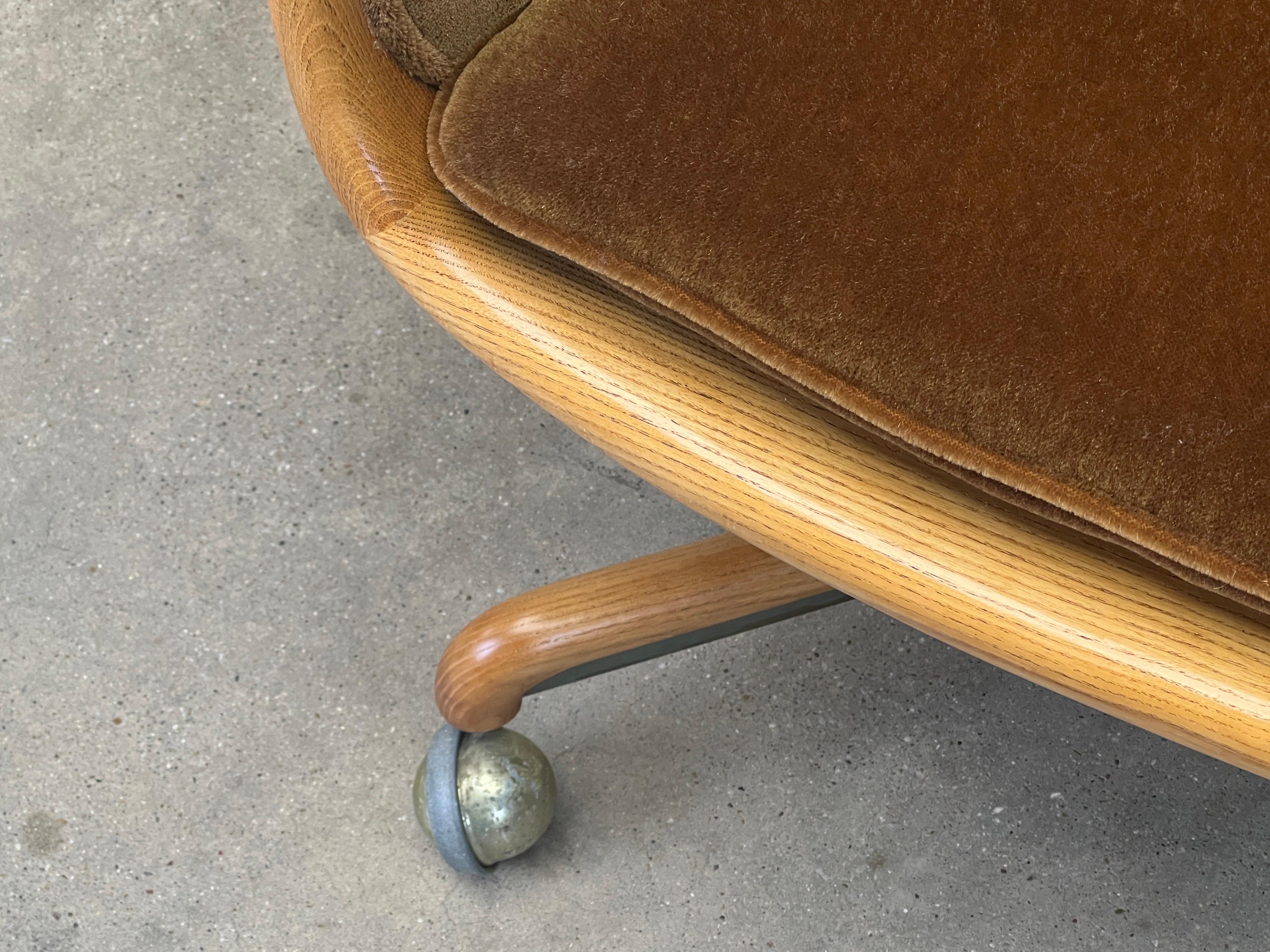 Desk Chair by Ward Bennett For Sale 12