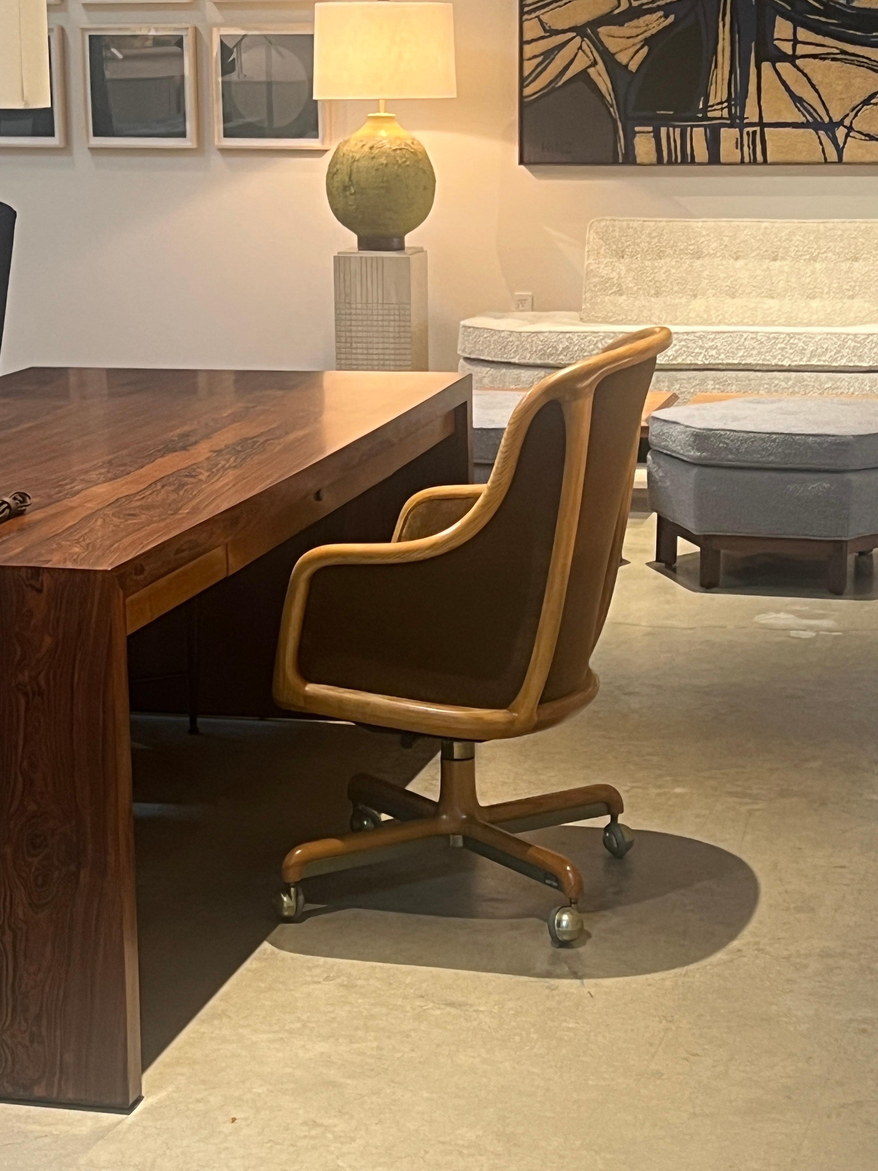 Late 20th Century Desk Chair by Ward Bennett For Sale