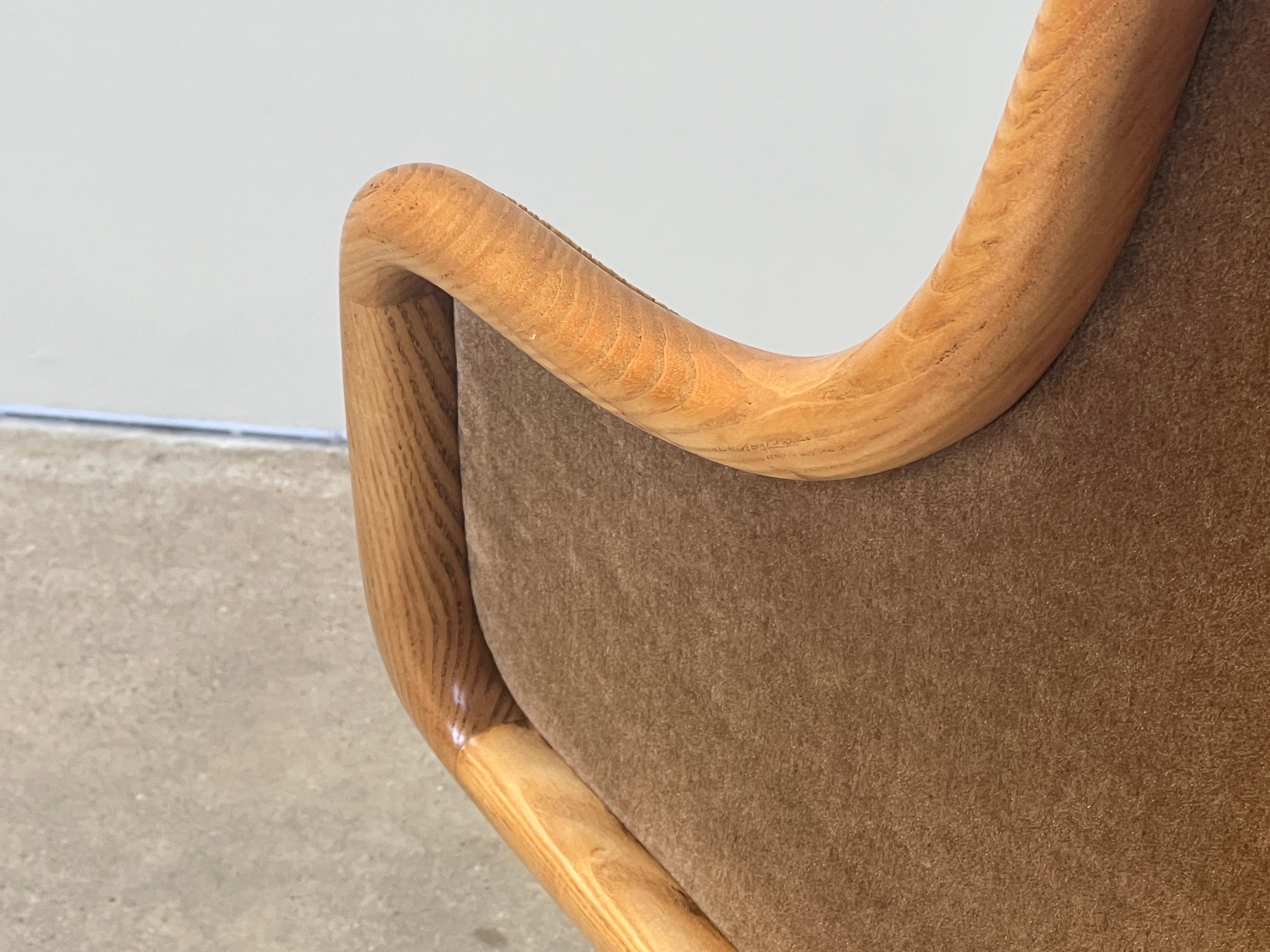 Desk Chair by Ward Bennett For Sale 1
