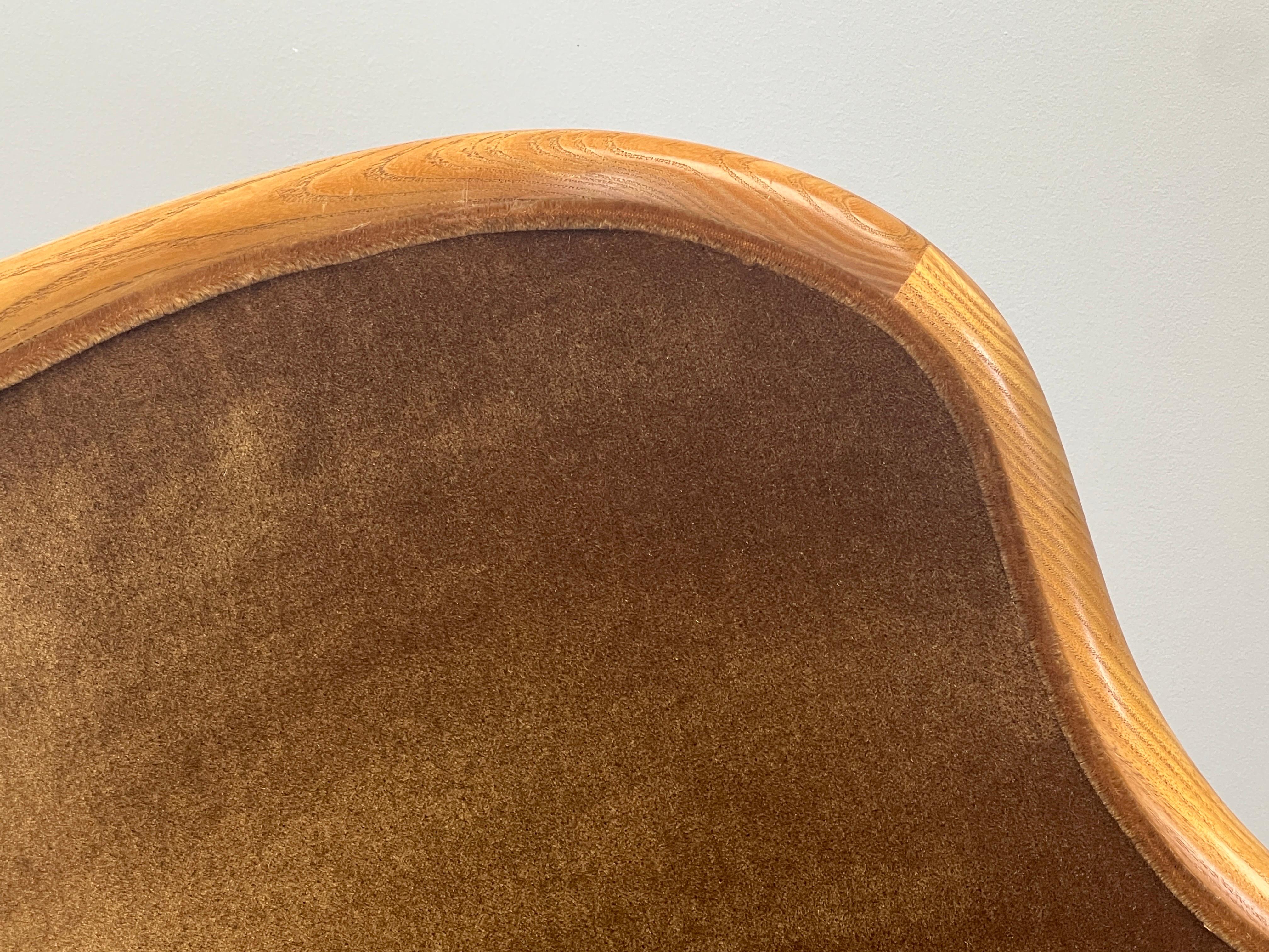 Desk Chair by Ward Bennett For Sale 4