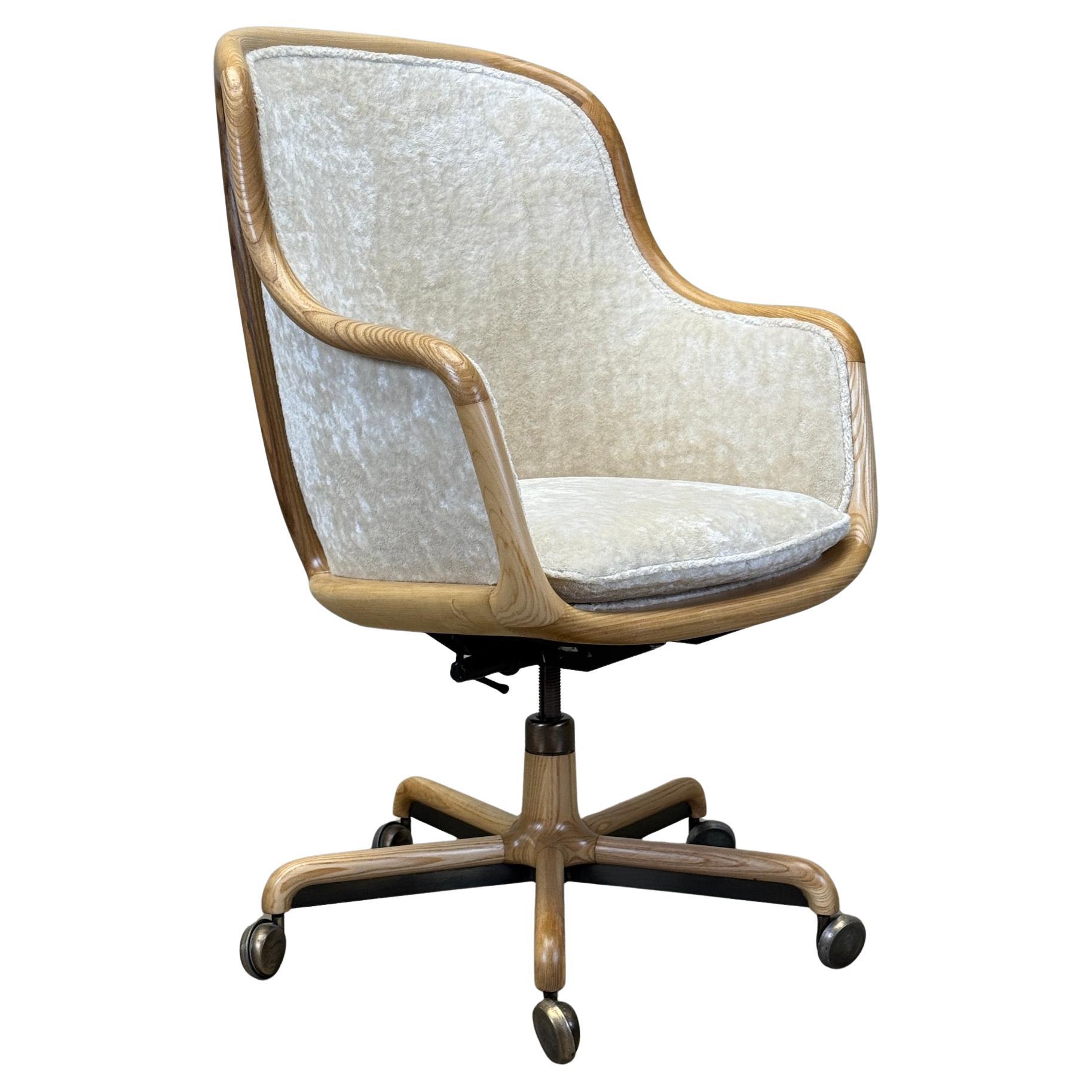 Desk Chair by Ward Bennett For Sale