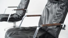 Desk Chair FK-86 by Preben Fabricius & Jørgen Kastholm for Kill International