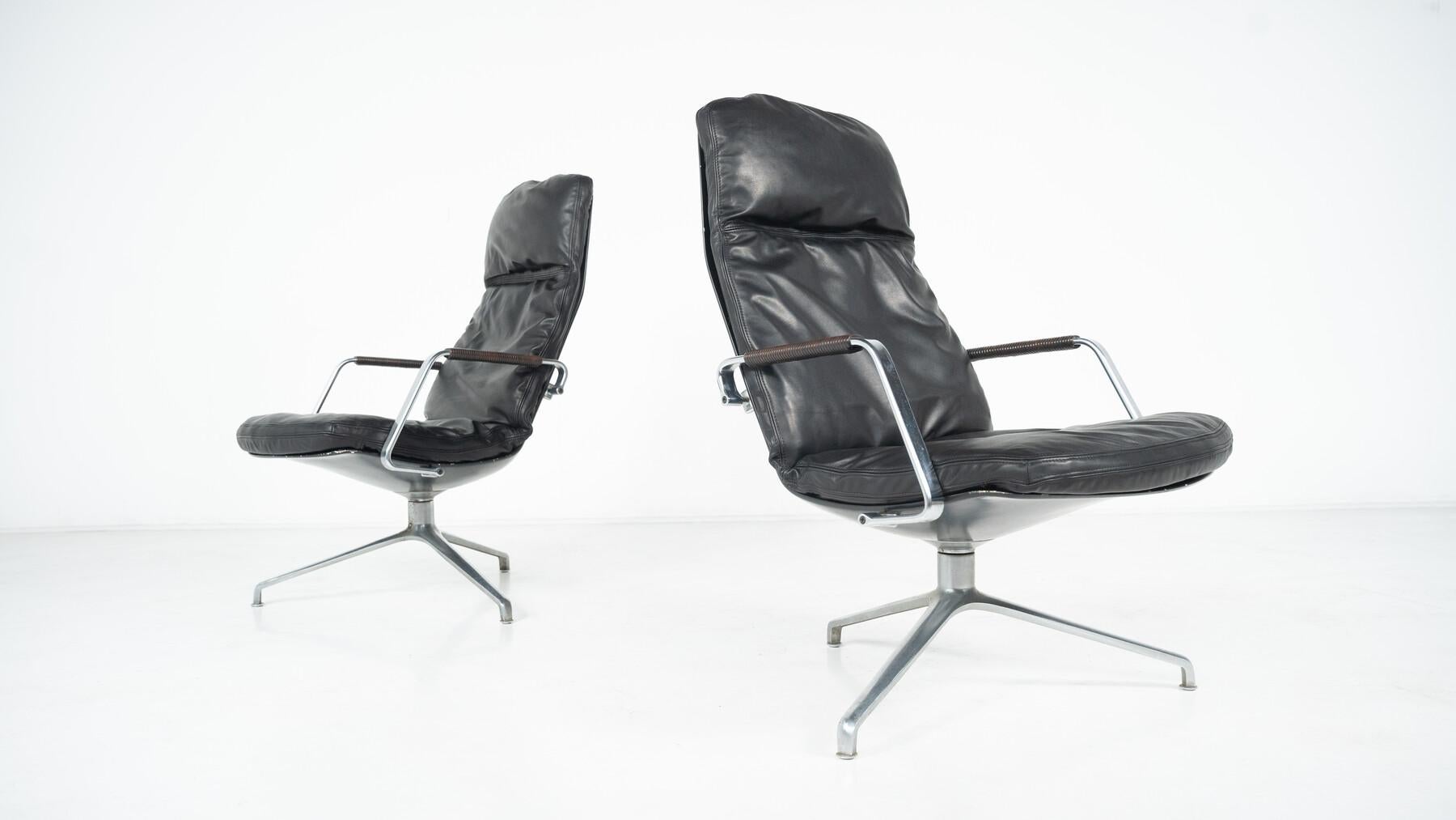 Silla de escritorio FK-86 de Preben Fabricius & Jørgen Kastholm para Kill International Moderno de mediados de siglo en venta