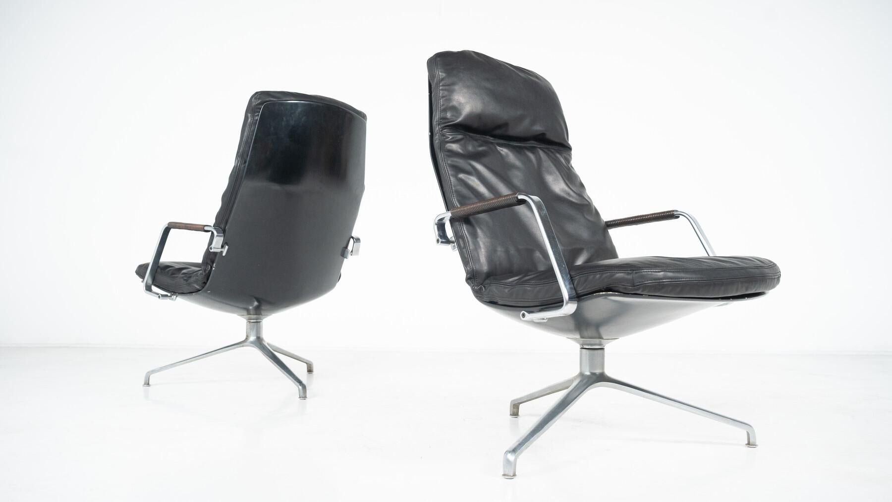 Silla de escritorio FK-86 de Preben Fabricius & Jørgen Kastholm para Kill International Italiano en venta