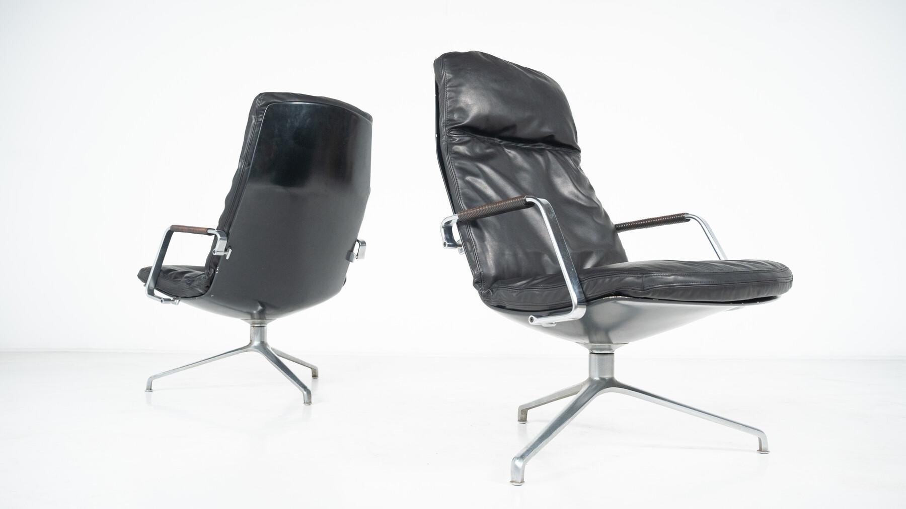 Silla de escritorio FK-86 de Preben Fabricius & Jørgen Kastholm para Kill International en Bueno estado para la venta en Brussels, BE
