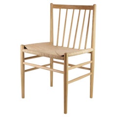 Desk Chair in Oak, FDB Chair, Model J80, Designed by Jørgen Bækmark from 1950s
