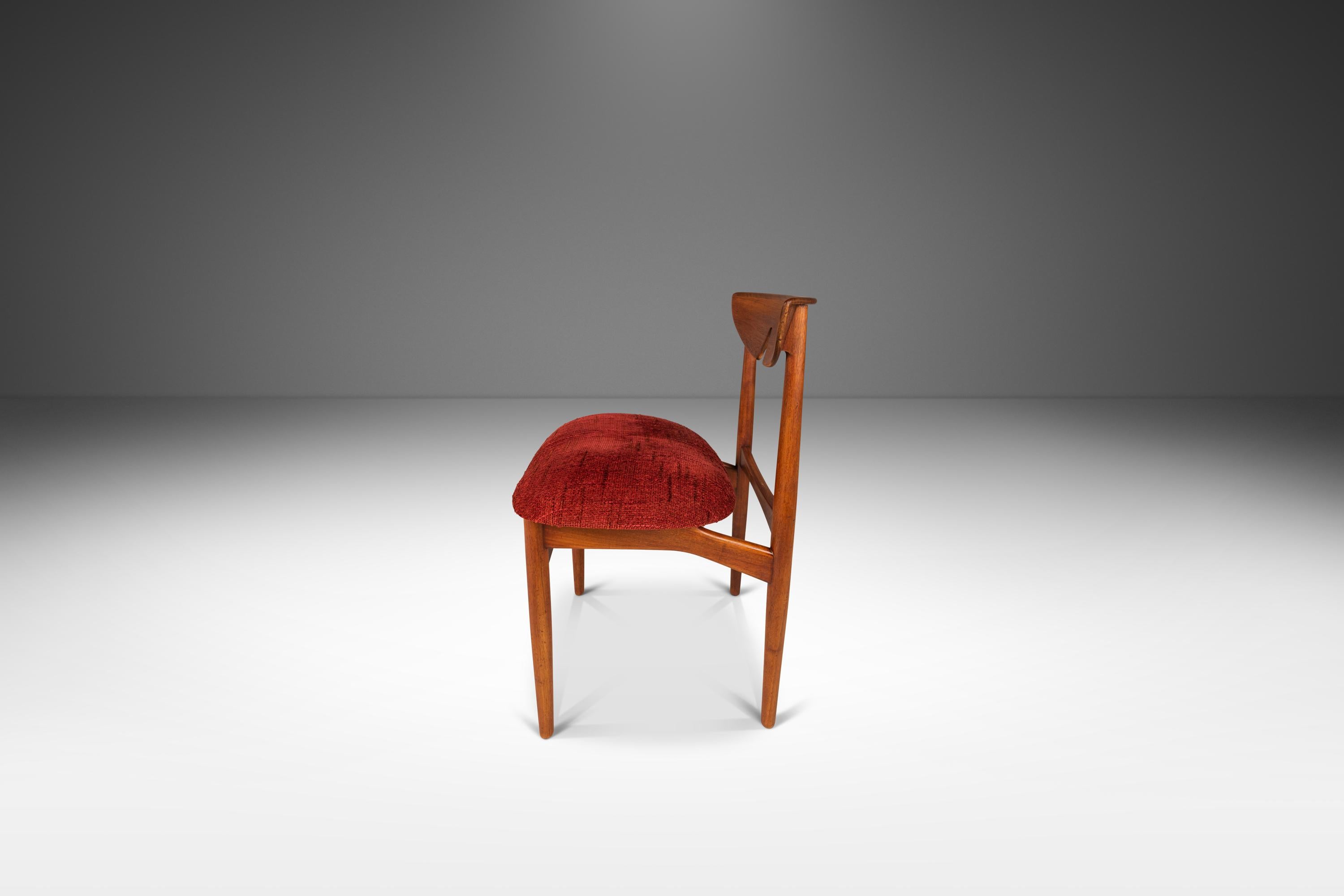 Mid-20th Century Desk Chair in Teak by Kurt Østervig for International Designers, Denmark, 1960s For Sale