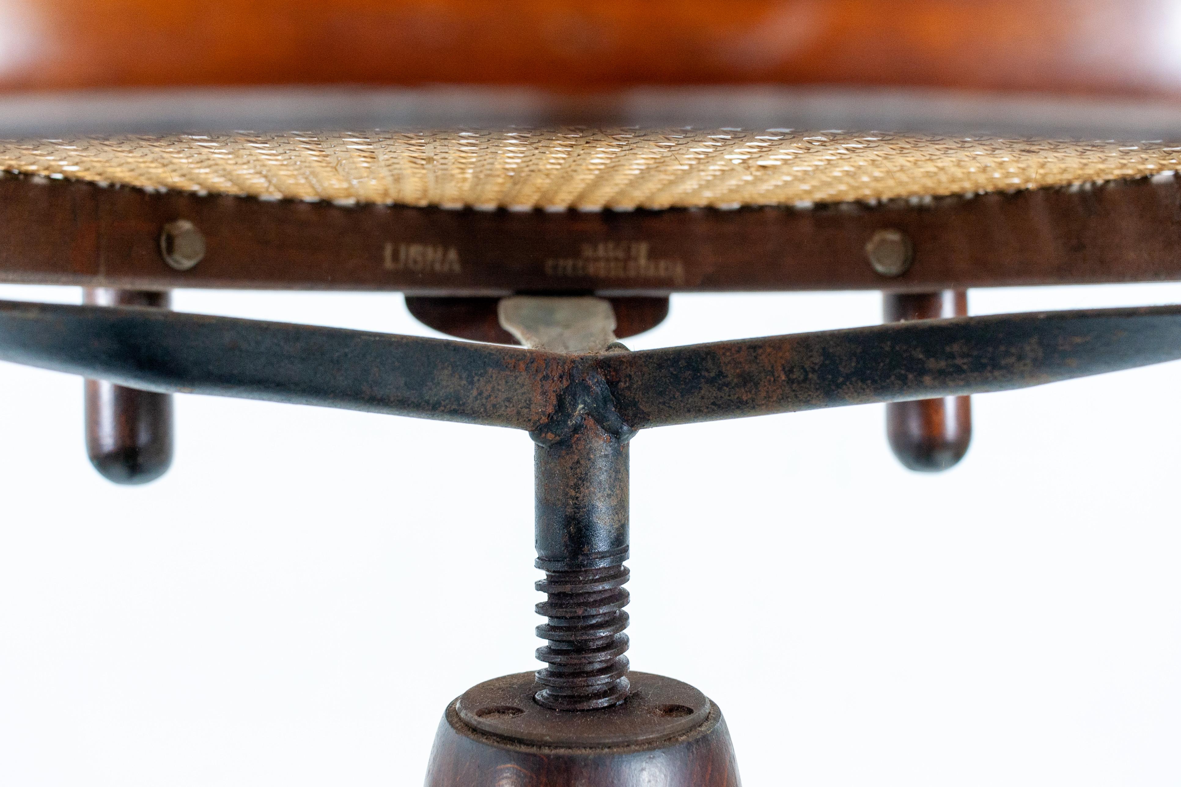Vienna Secession Desk Chair Ligna Thonet