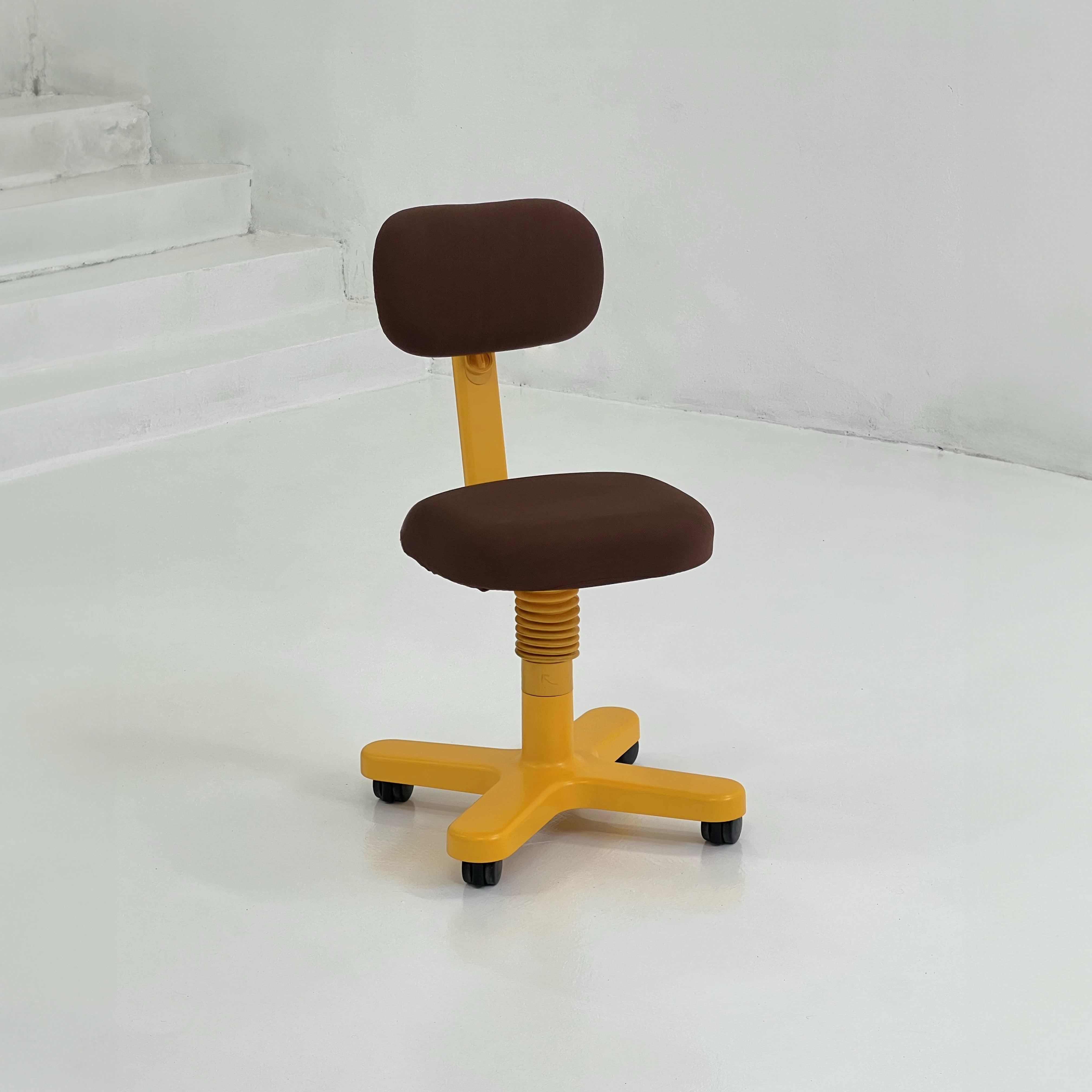 Italian  Desk Chair Mod.Synthesis 45 Designed by Ettore Sottsass for Olivetti, Italy 197 For Sale