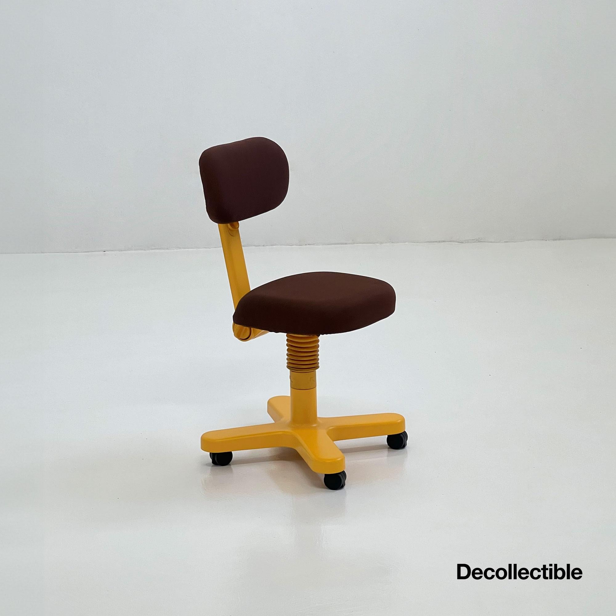  Desk Chair Mod.Synthesis 45 Designed by Ettore Sottsass for Olivetti, Italy 197 For Sale 5
