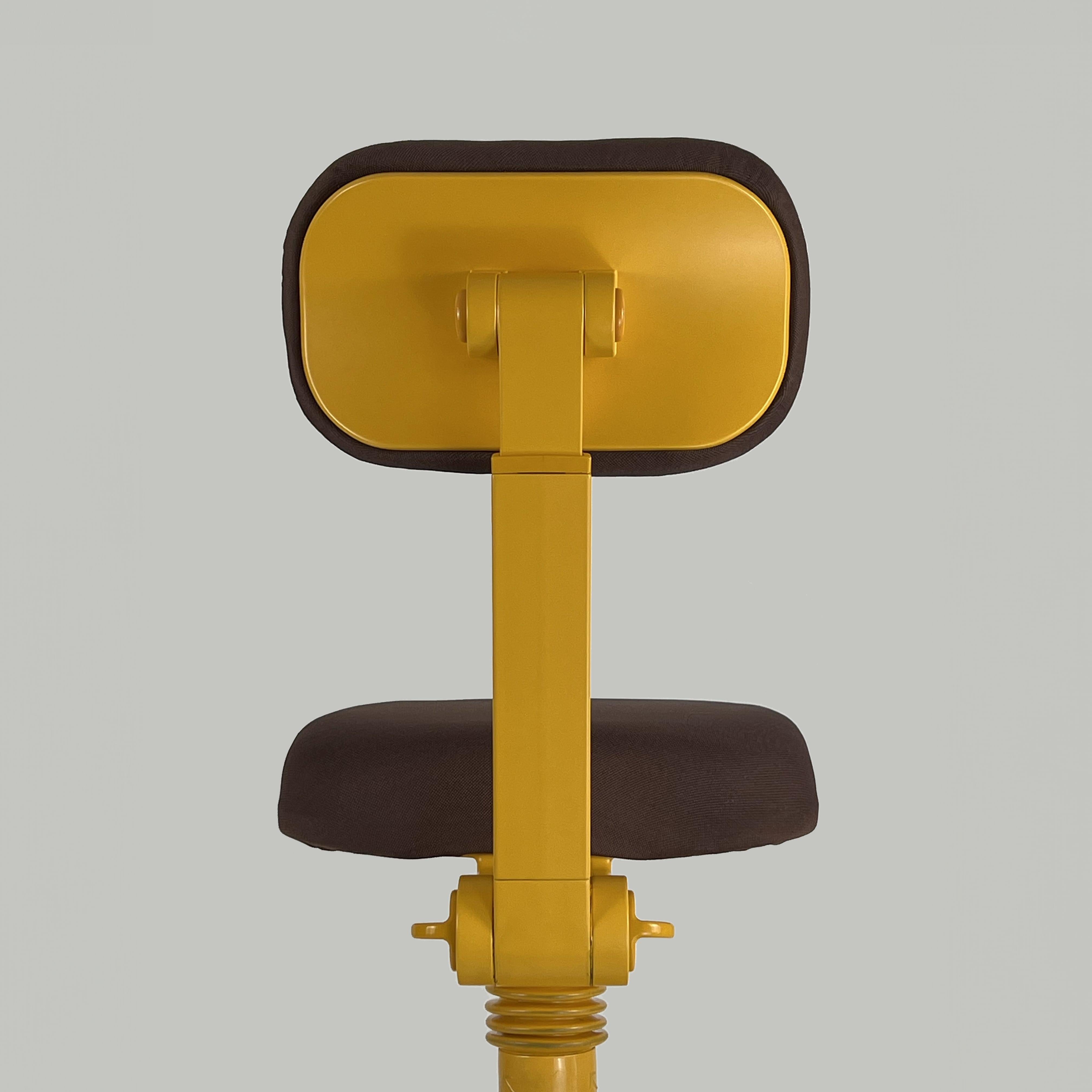  Desk Chair Mod.Synthesis 45 Designed by Ettore Sottsass for Olivetti, Italy 197 For Sale 2