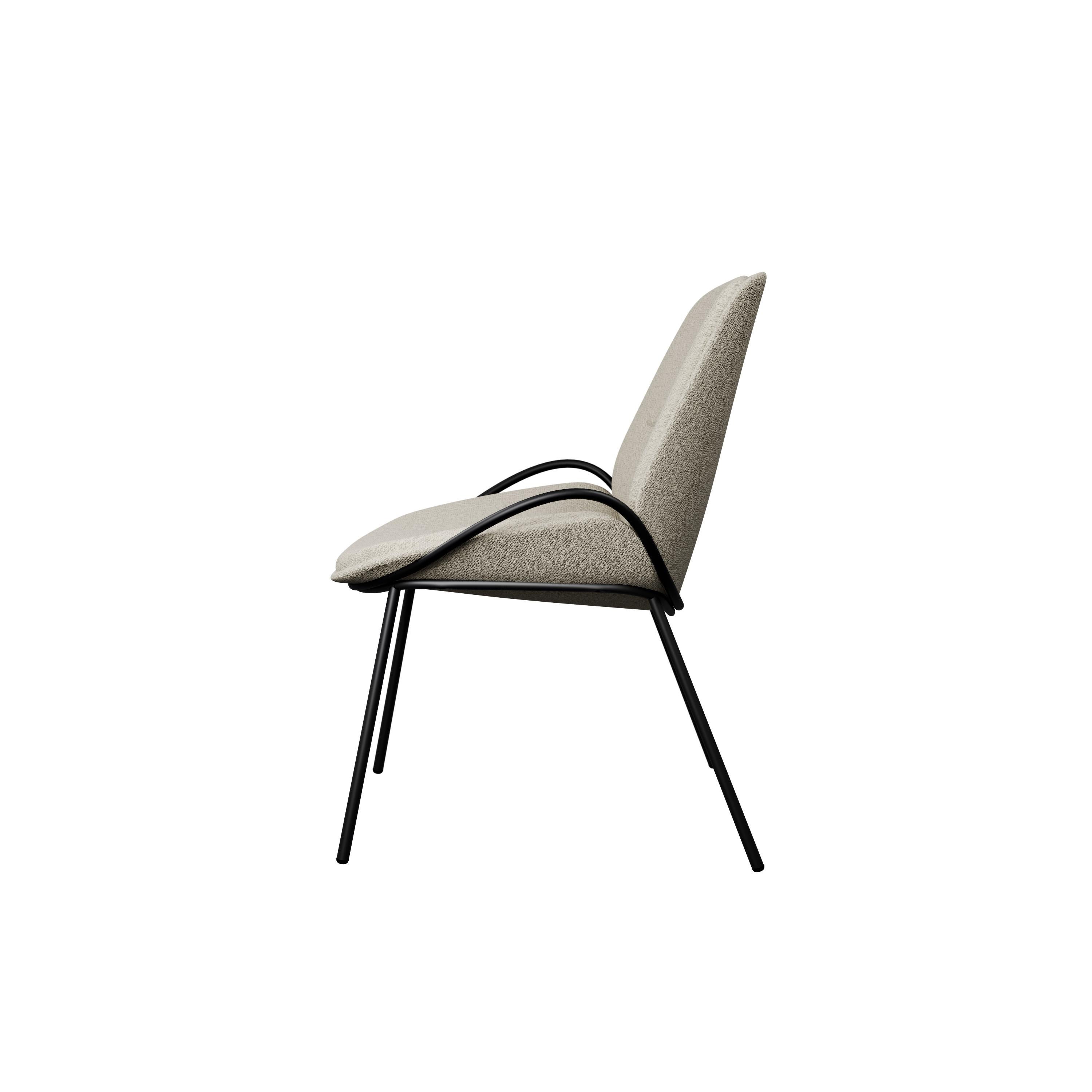 Silla de escritorio Munch 1/2 brazo con boucle Loop Crema hecha a mano por Murmurio en Nuevo estado para la venta en Lordelo, PT