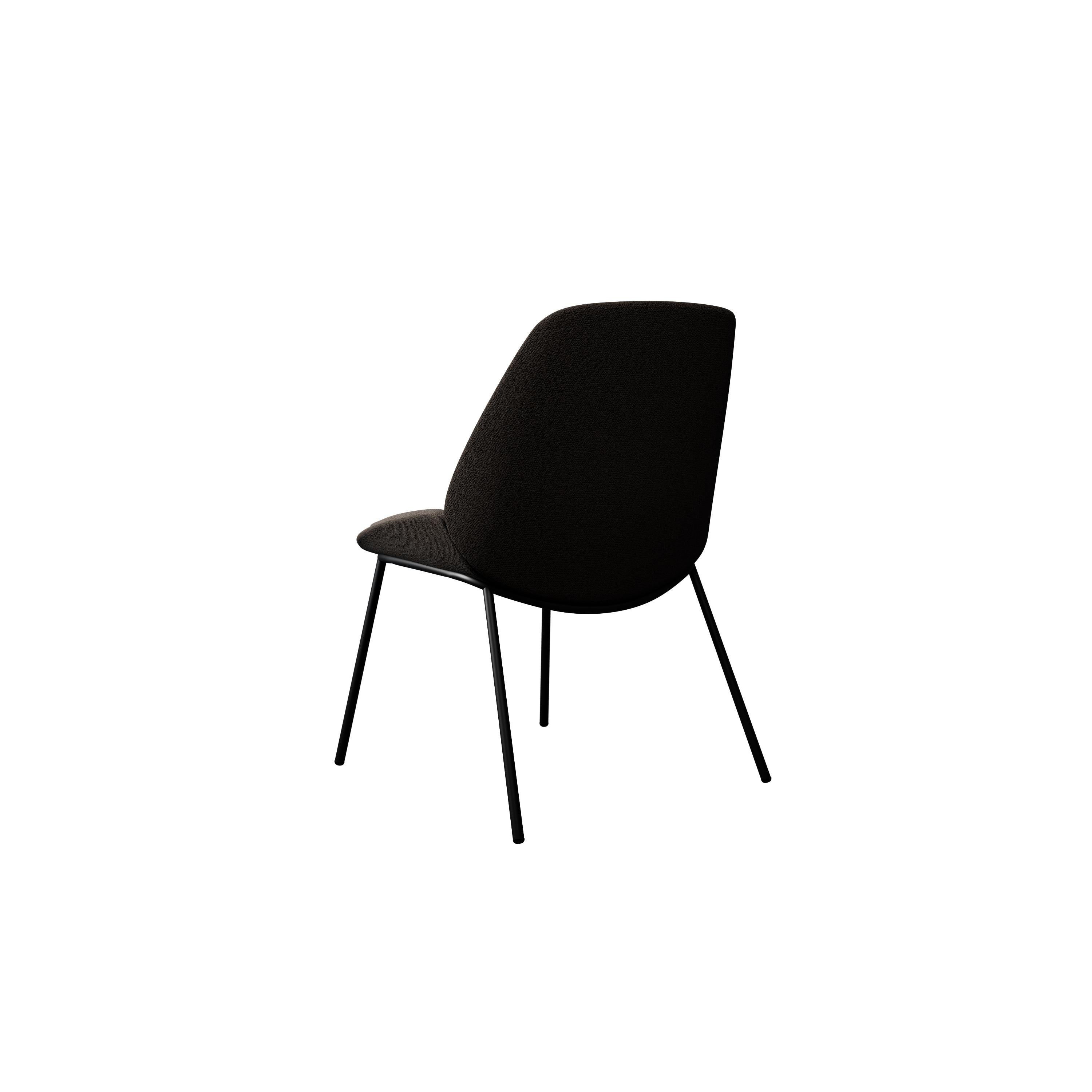 Industriel Chaise de bureau Munch avec bouclette taupe Loop fabriquée à la main par Murmurio en vente