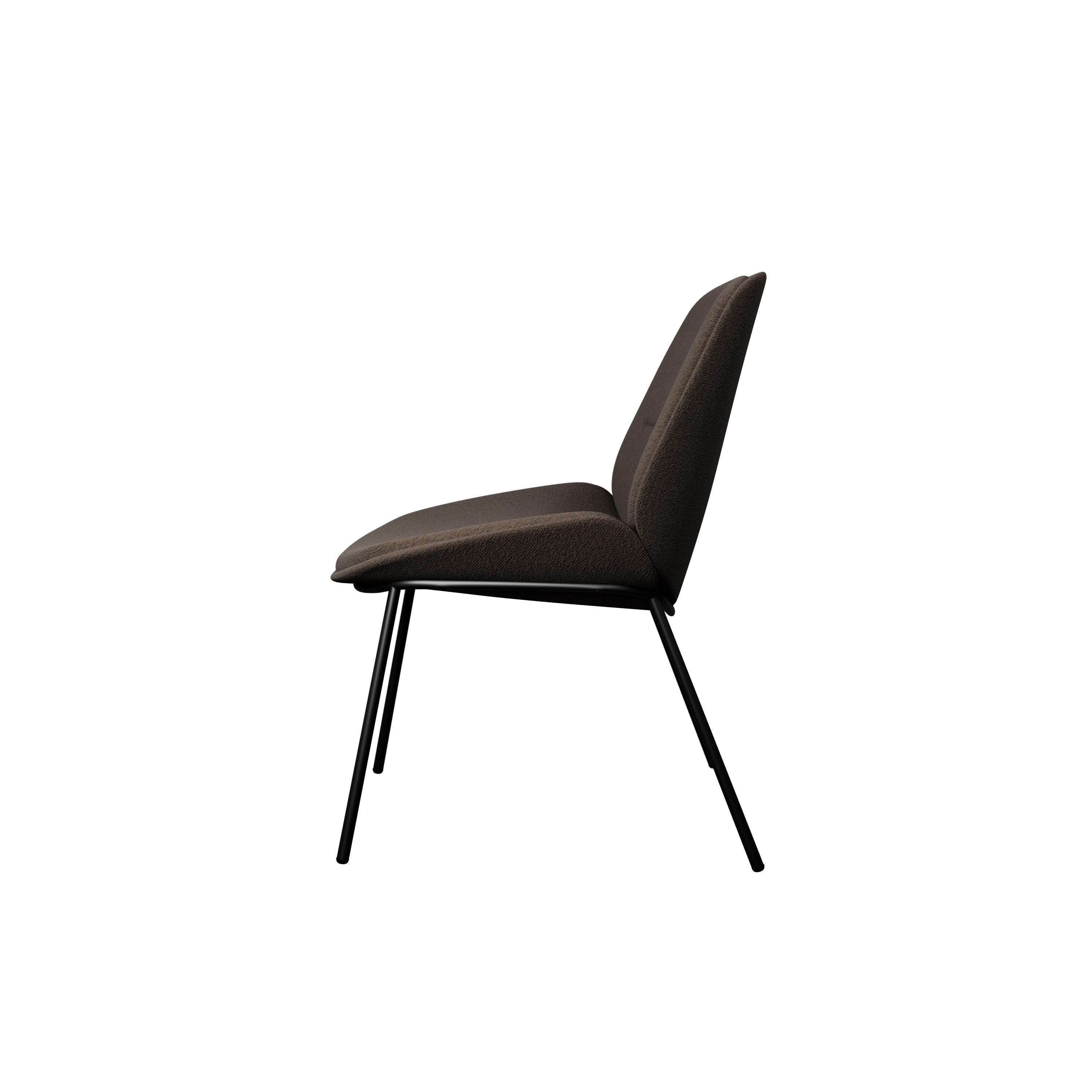 Chaise de bureau Munch avec bouclette taupe Loop fabriquée à la main par Murmurio Neuf - En vente à Lordelo, PT