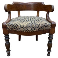 Chaise de bureau de l'époque Napoléon III - style Louis-Philippe
